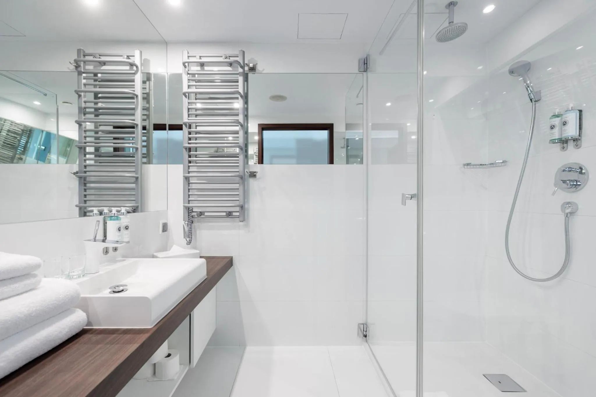 Bathroom in Marine Hotel by Zdrojowa