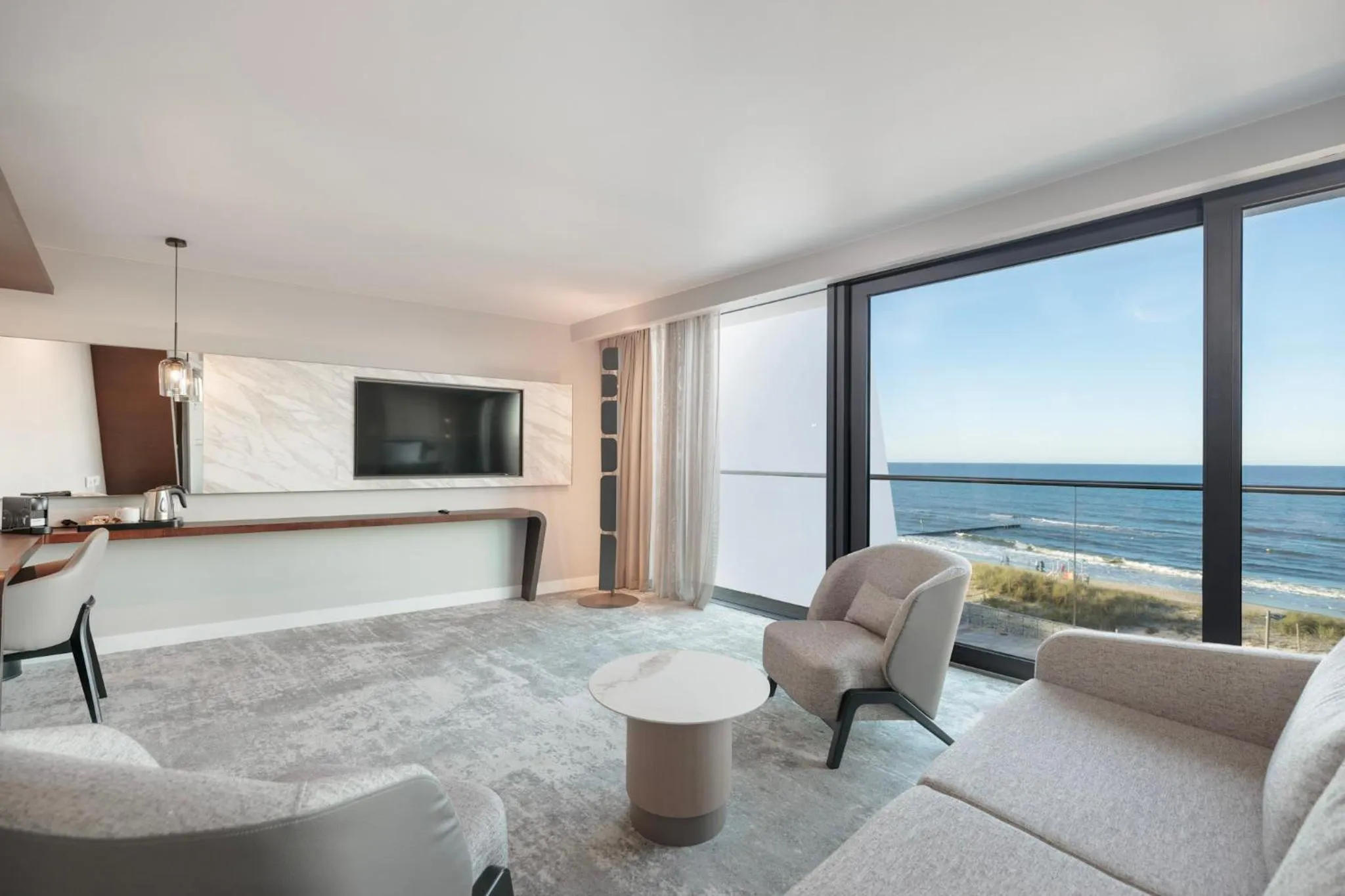 View (from property/room) in Marine Hotel by Zdrojowa