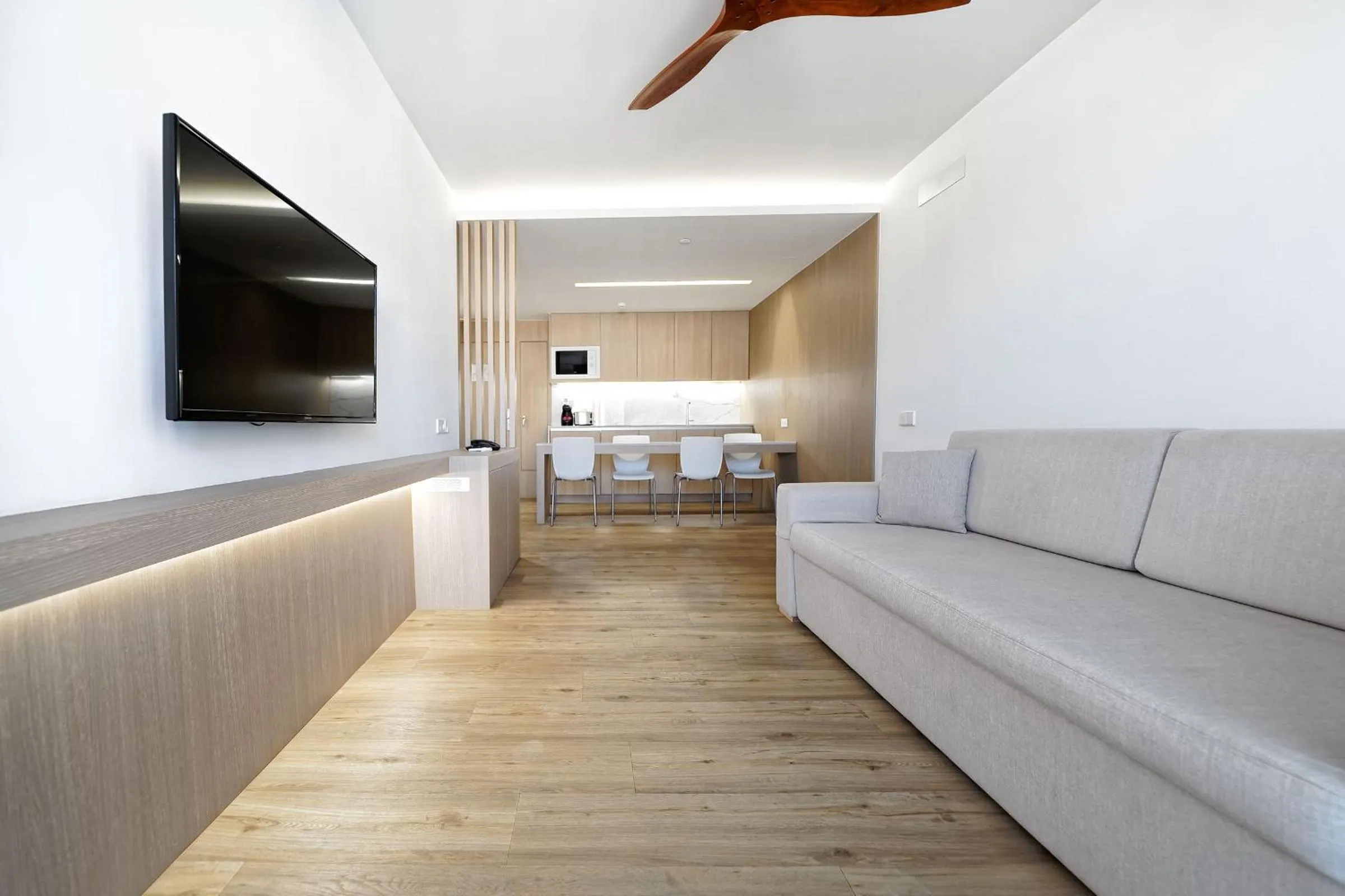 TV and multimedia, Bed in Hotel Parque La Paz