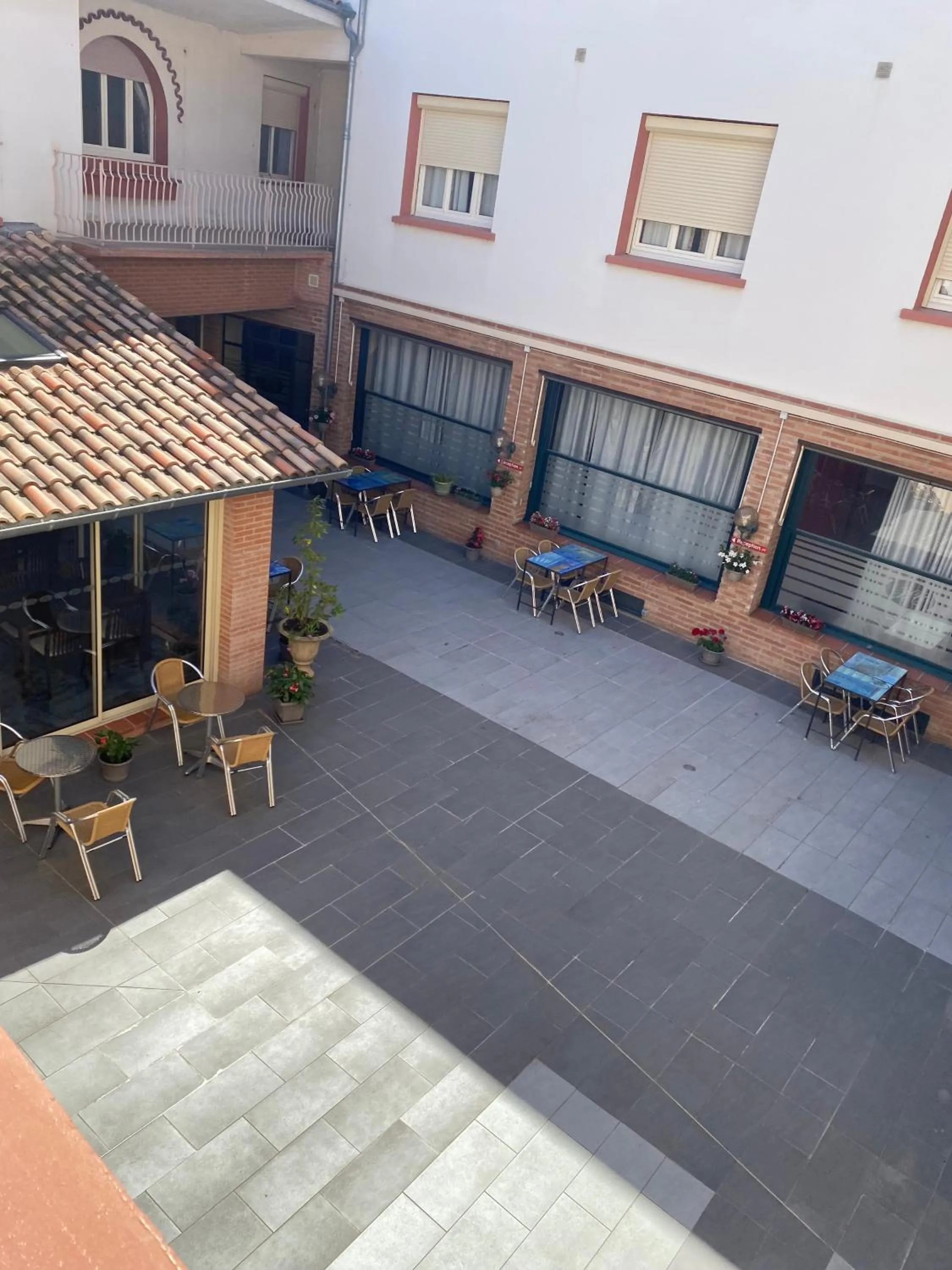 Patio in Hotel Chiffre