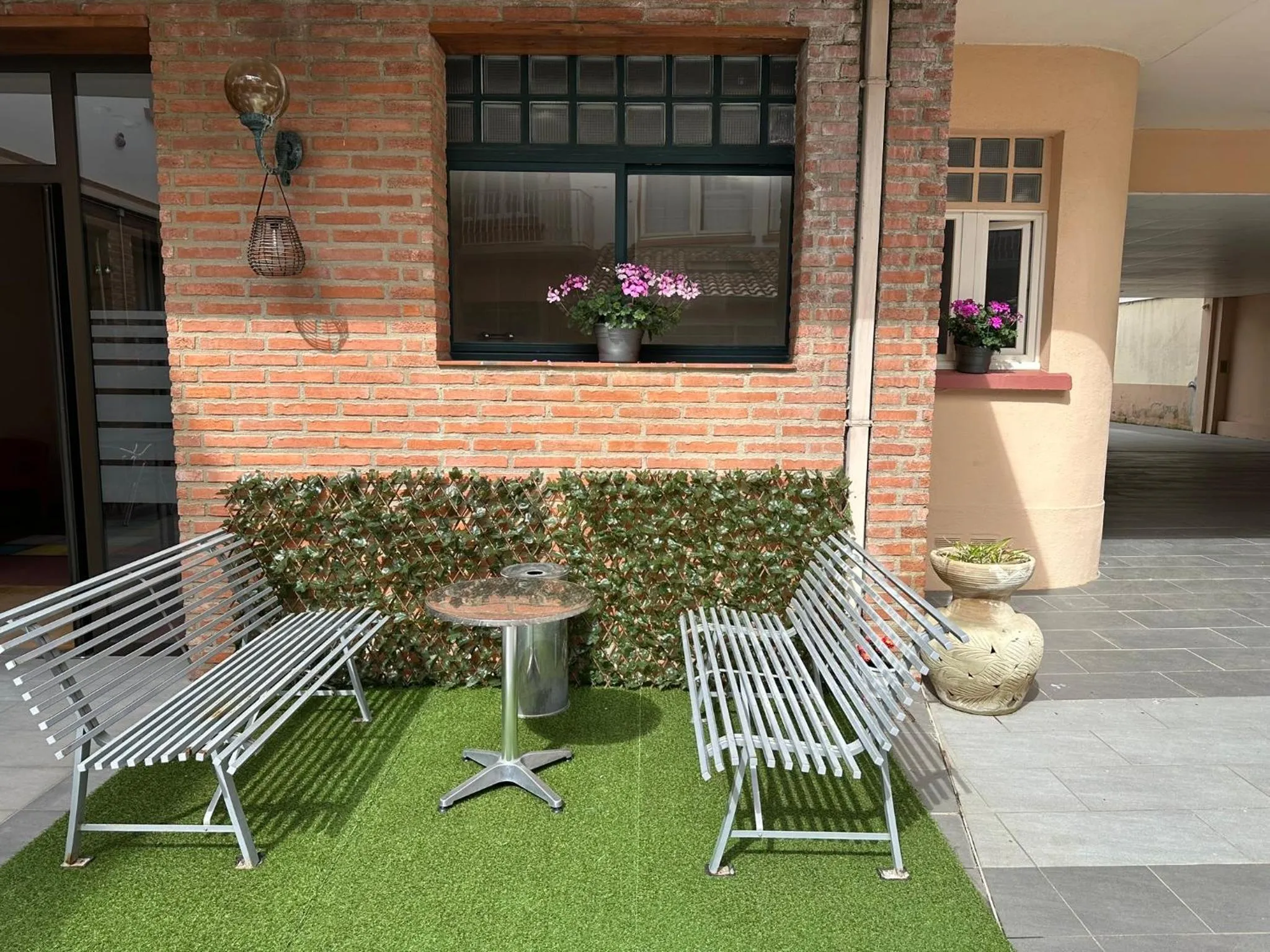 Patio in Hotel Chiffre