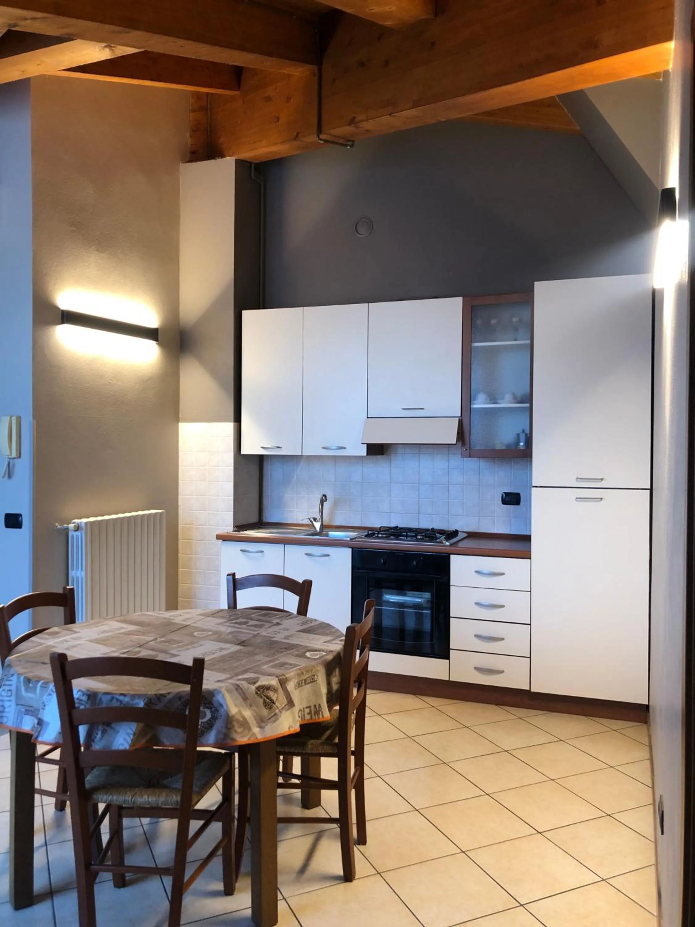 Kitchen or kitchenette in Residence Oasi Di Monza