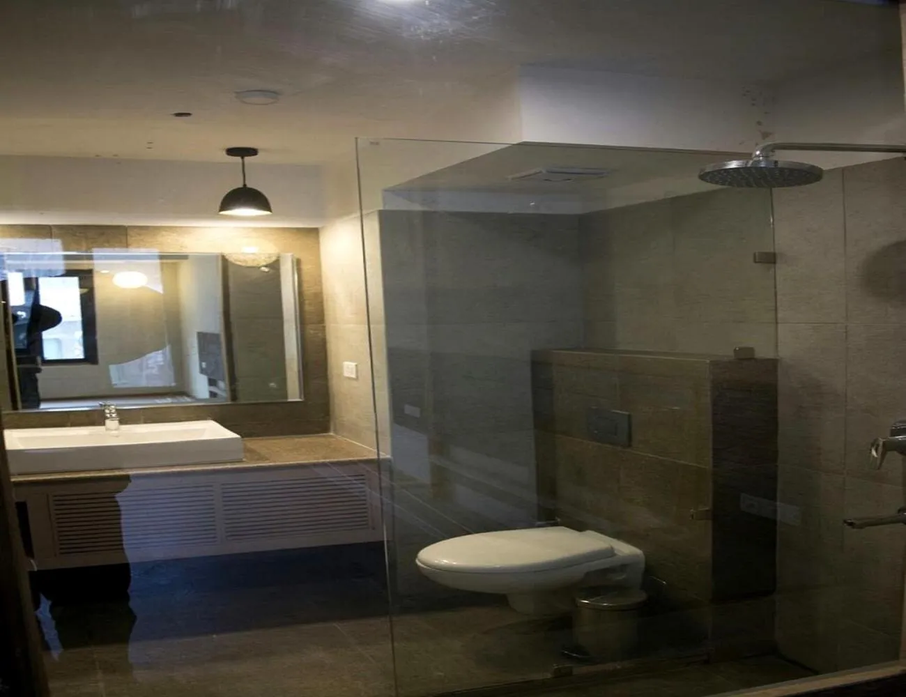 Bathroom in Hotel The Kargil