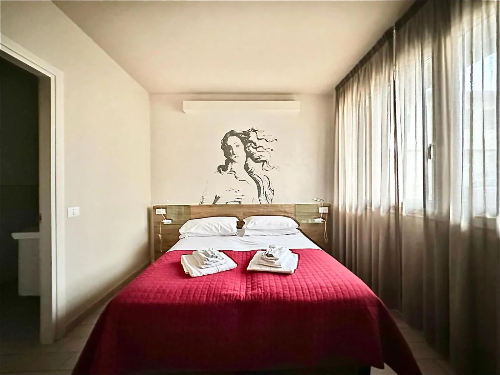 Bed in B&B Santa Maria Novella