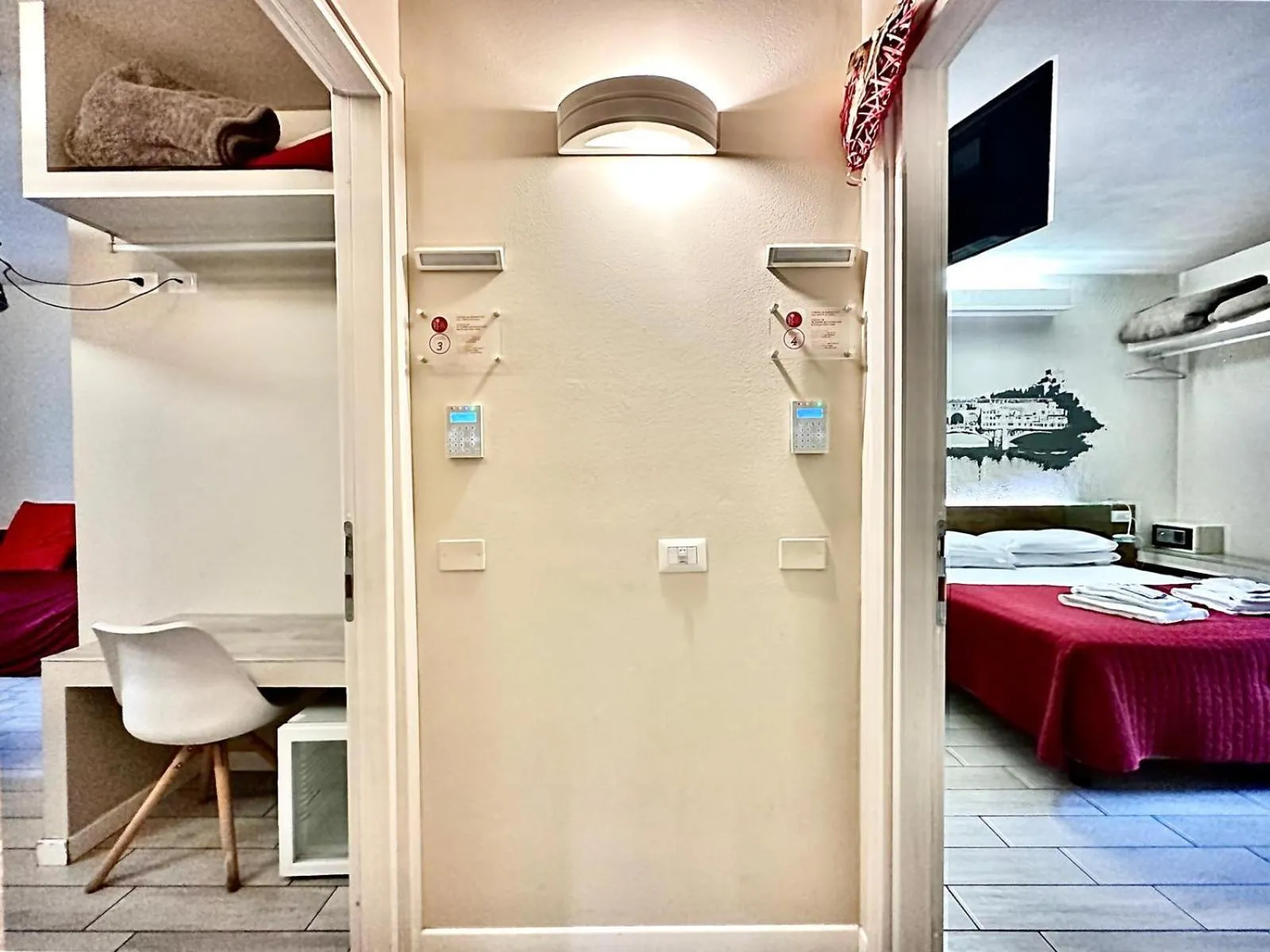 Bed in B&B Santa Maria Novella