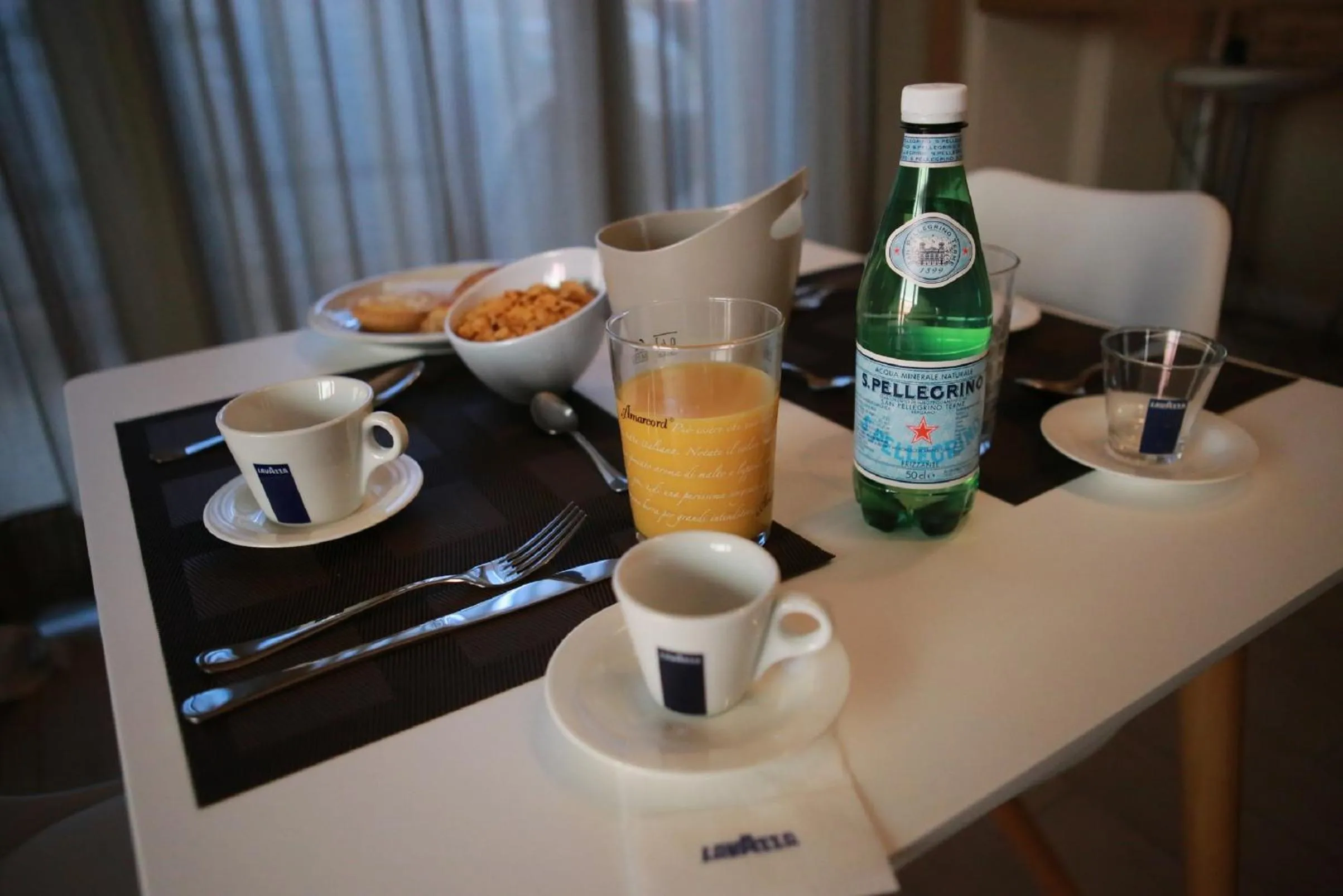 Food and drinks in B&B Santa Maria Novella