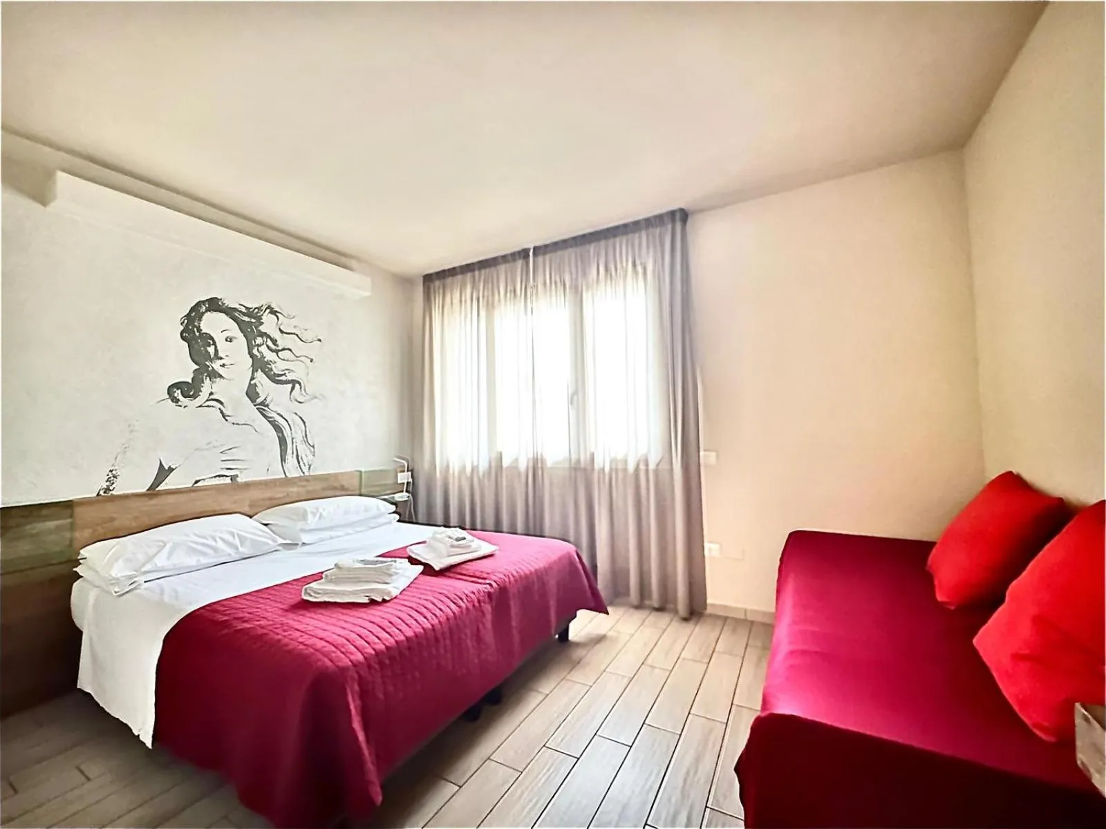 Bed in B&B Santa Maria Novella