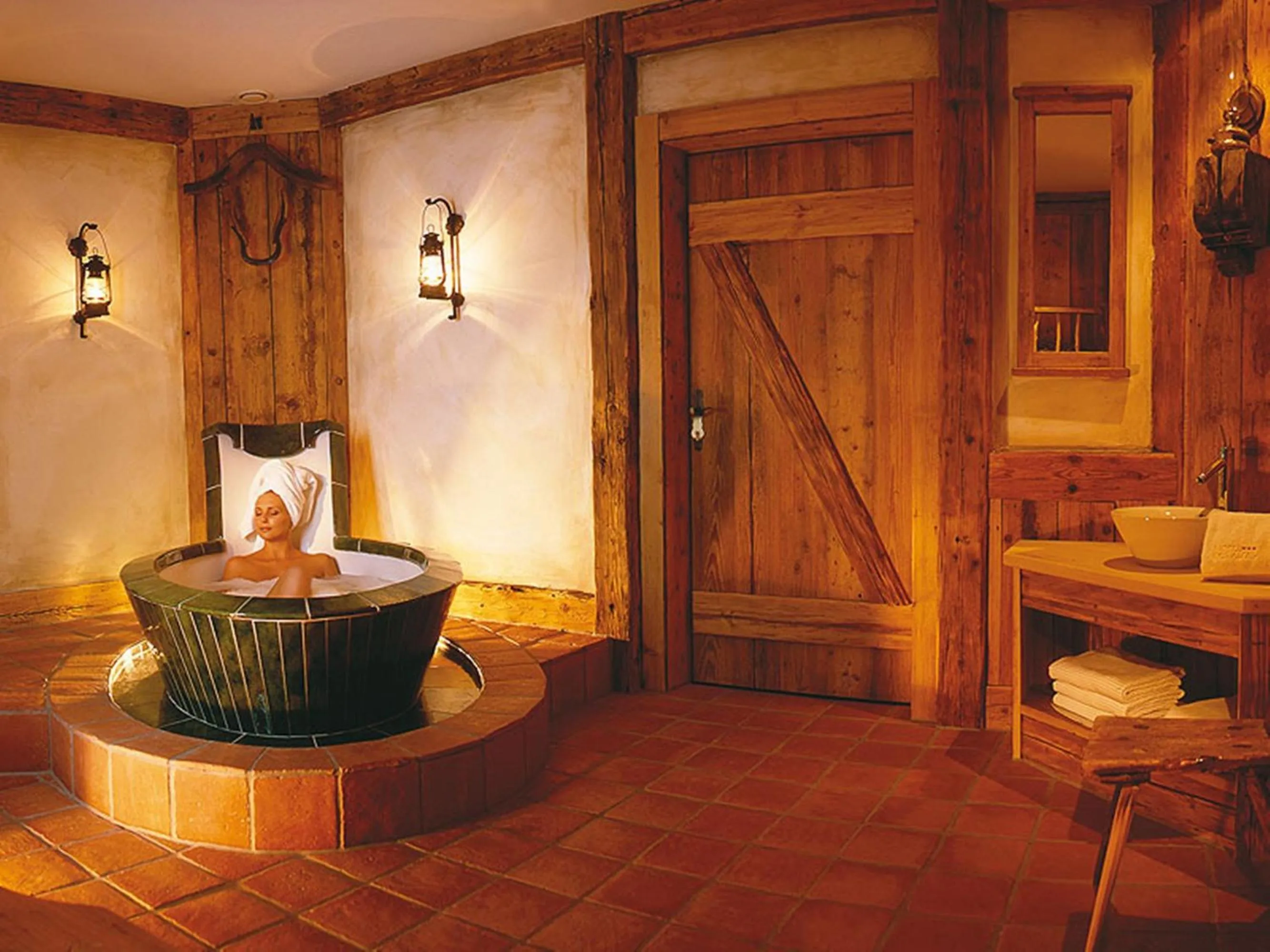 Spa and wellness centre/facilities in Hotel des Alpes