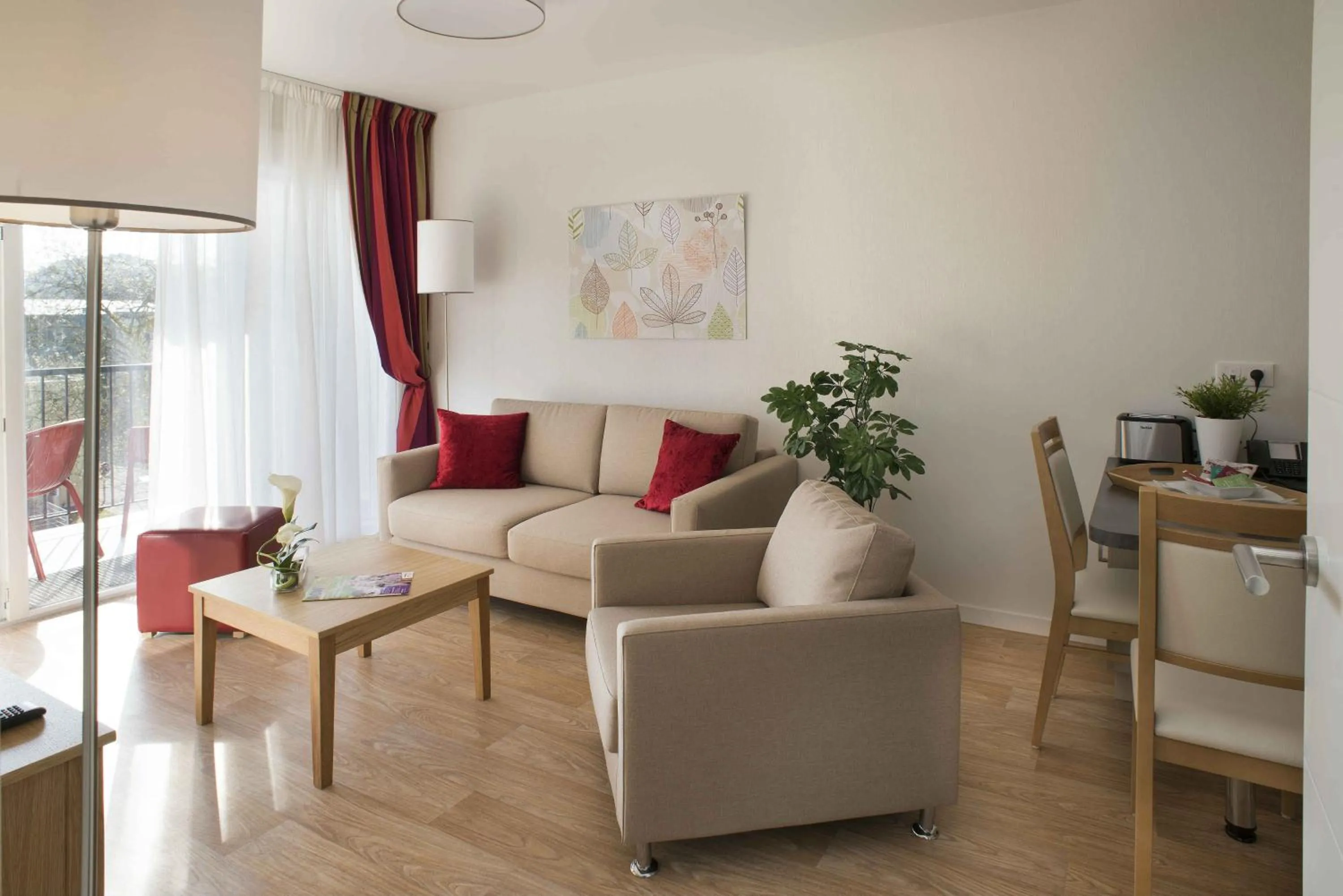 Living room in Domitys Les Gréements d'Or - résidence séniors