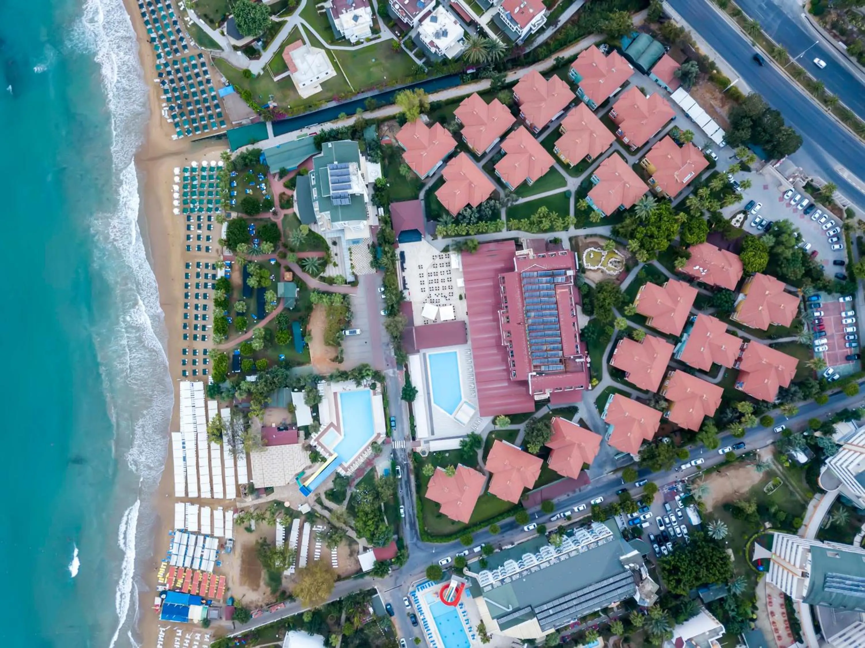 Bird's eye view in Armas Green Fugla Beach