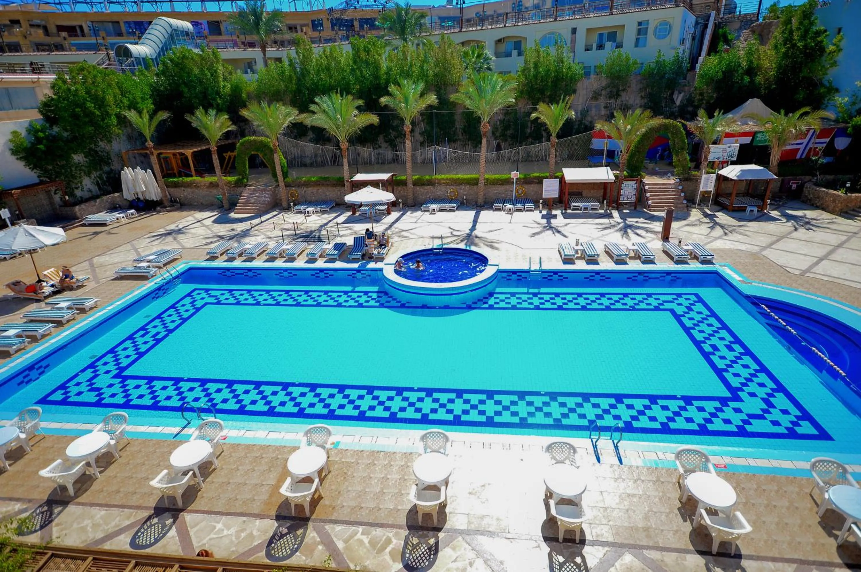 Swimming pool in Falcon Naama Star Hotel