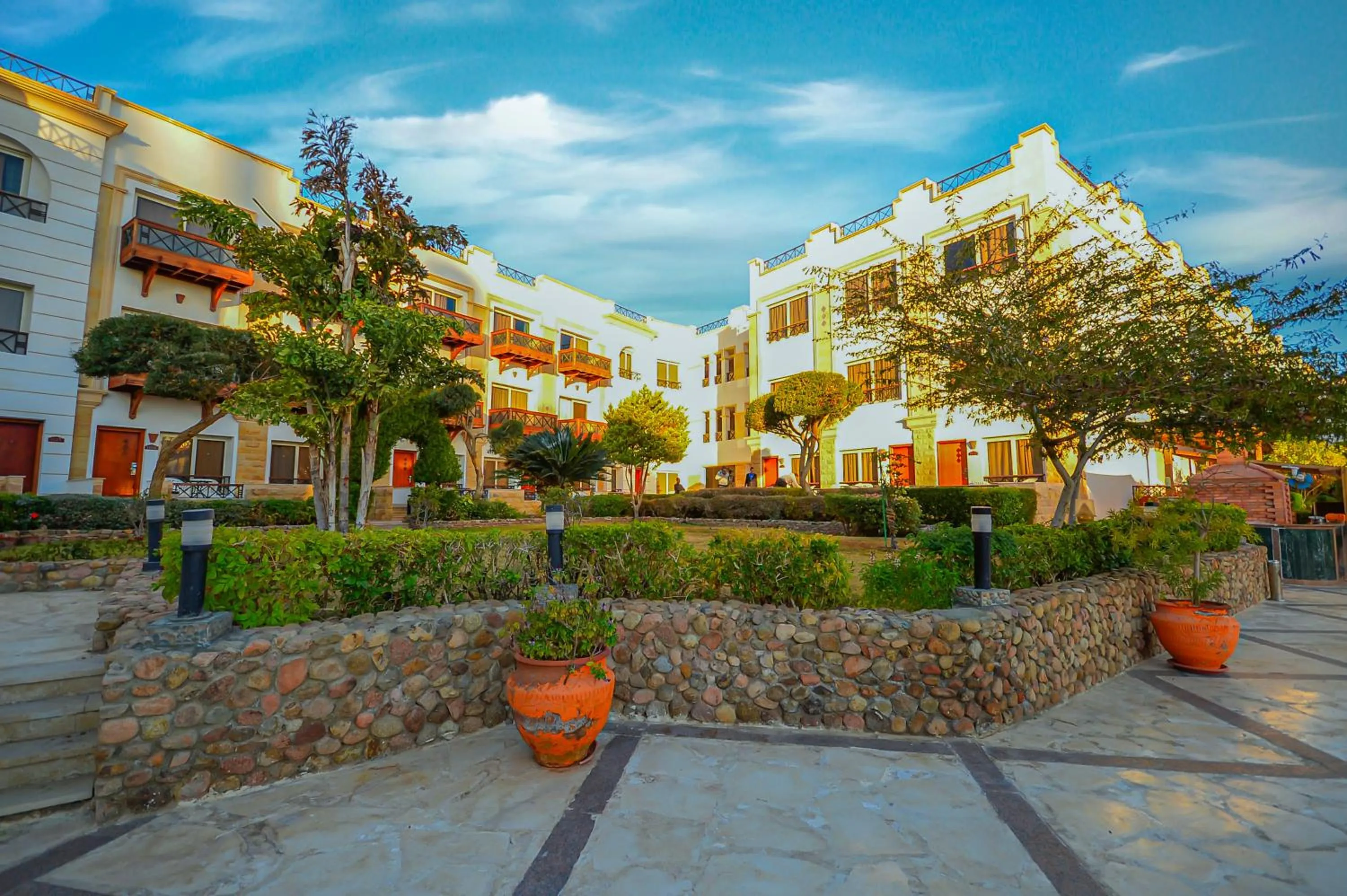 Property building in Falcon Naama Star Hotel