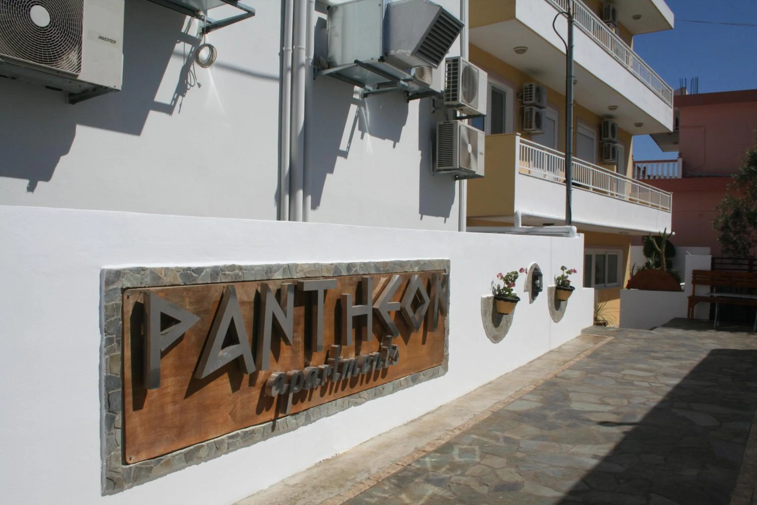 Facade/entrance in Pantheon Deluxe Apartments