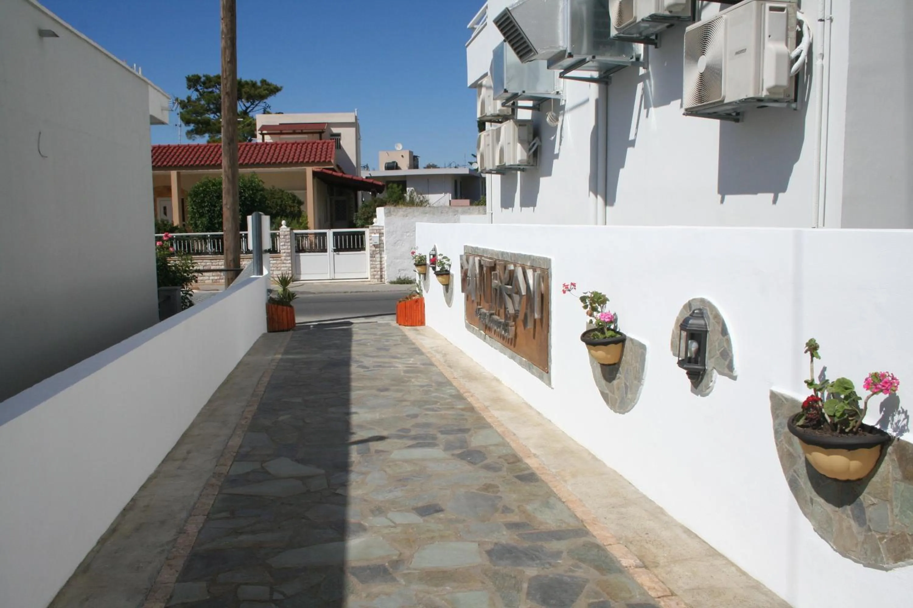 Facade/entrance in Pantheon Deluxe Apartments