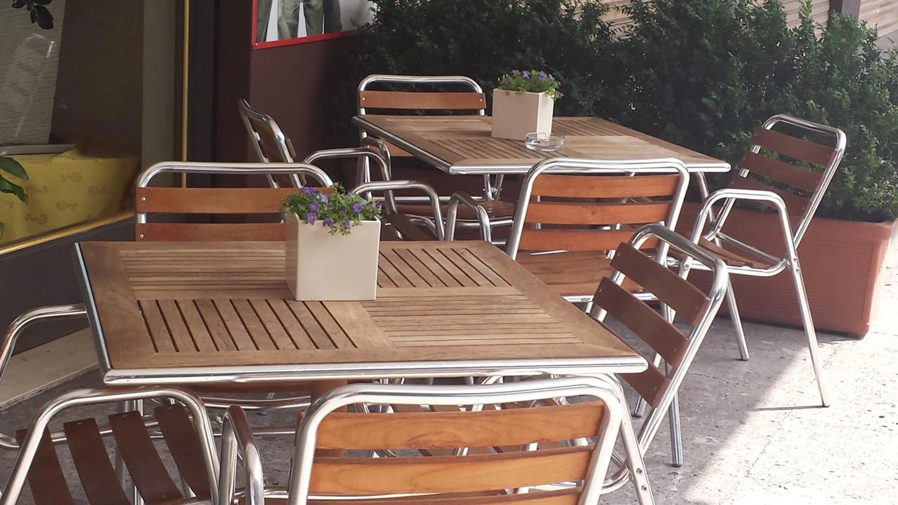Patio in Hotel Firenze