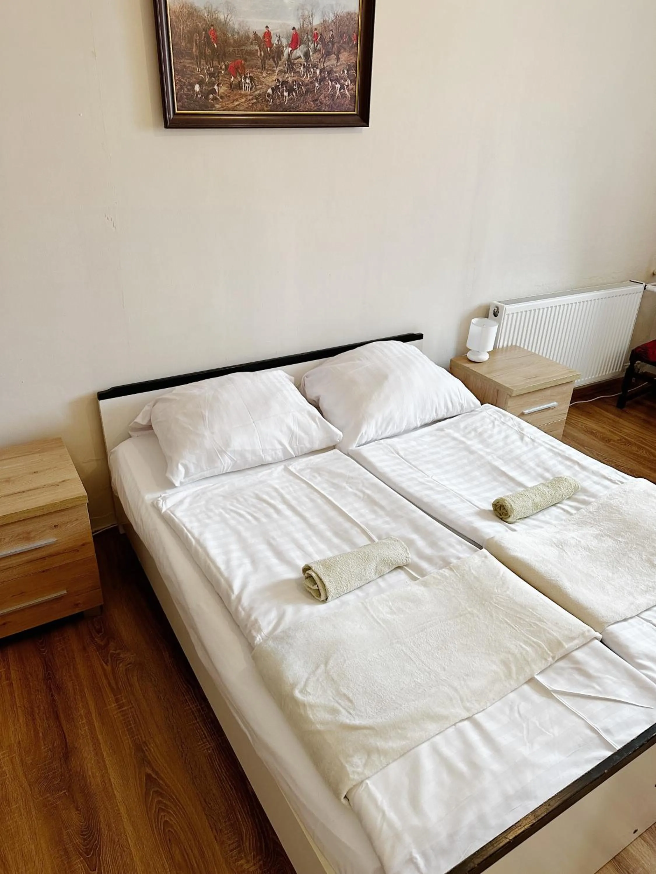 Bed in Hotel Lubavia