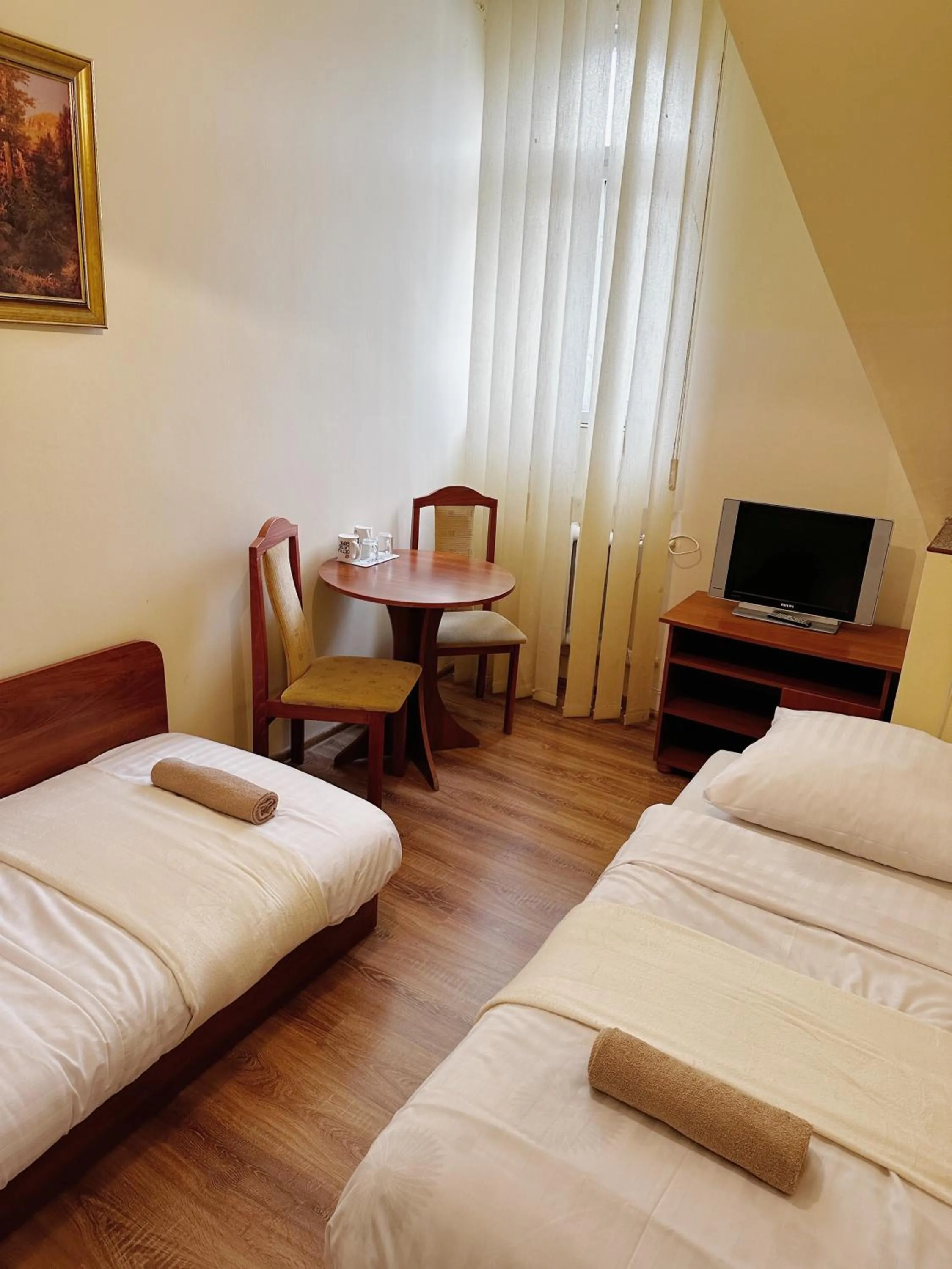 Bed in Hotel Lubavia