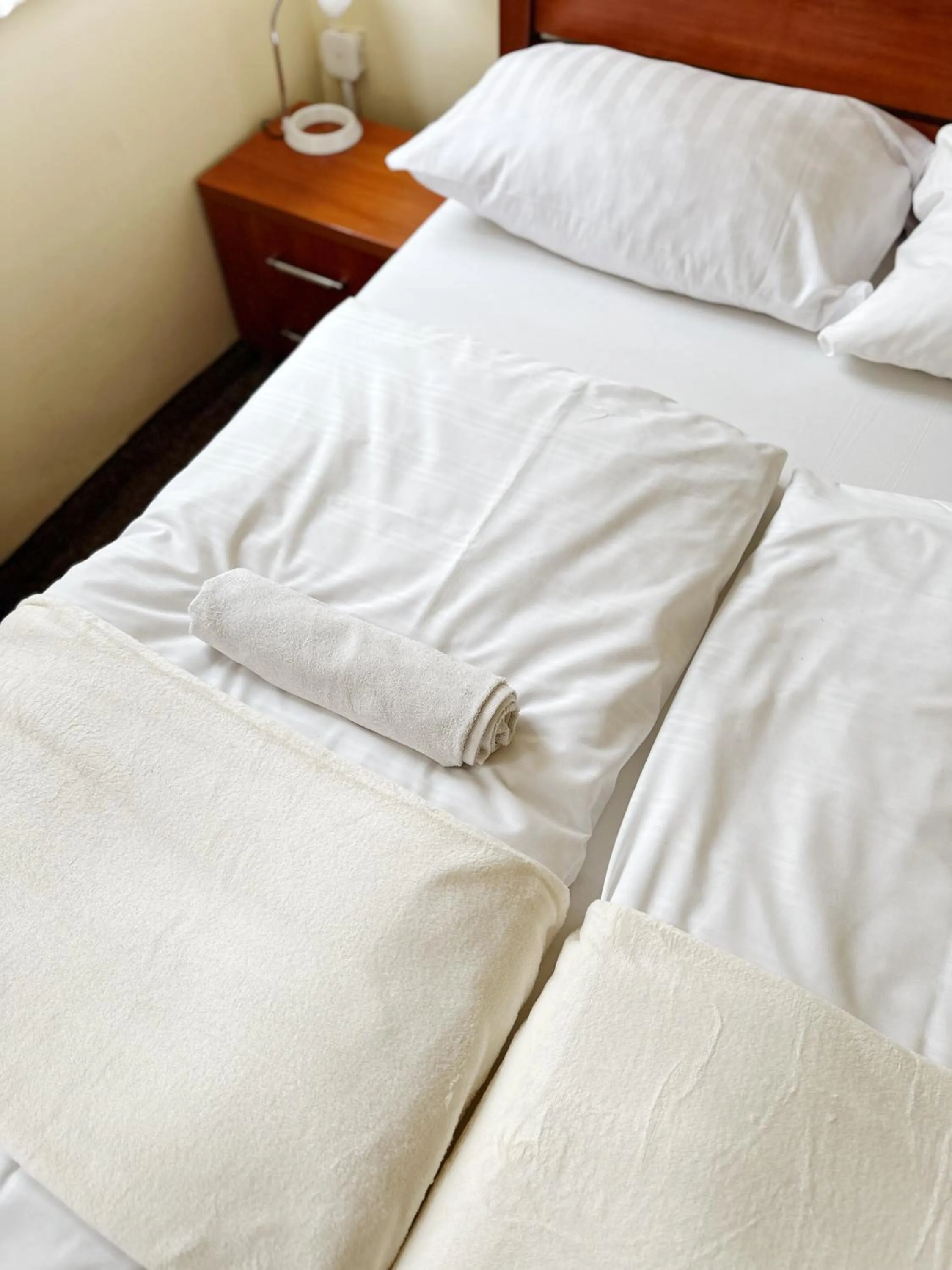 Bed in Hotel Lubavia