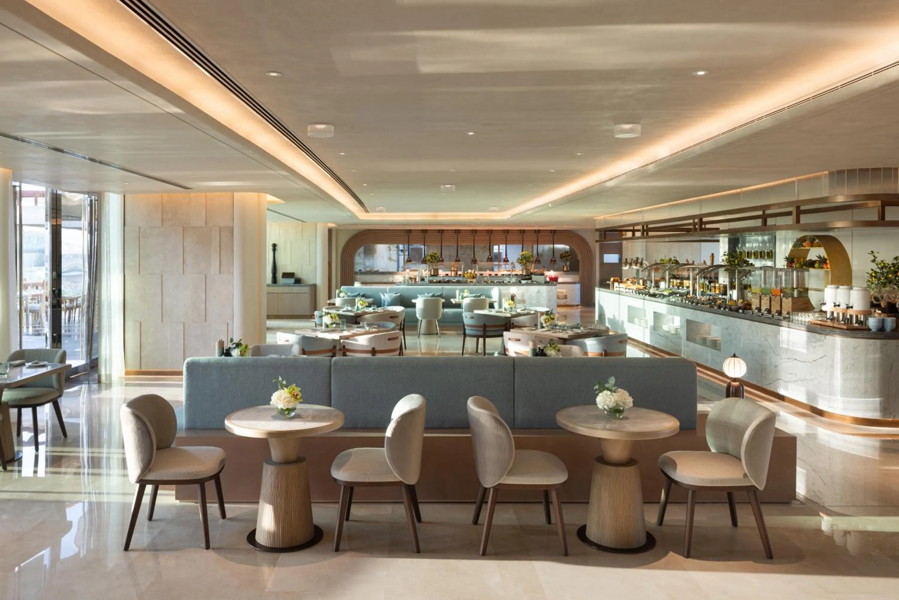 Restaurant/places to eat in The Meydan Hotel Dubai