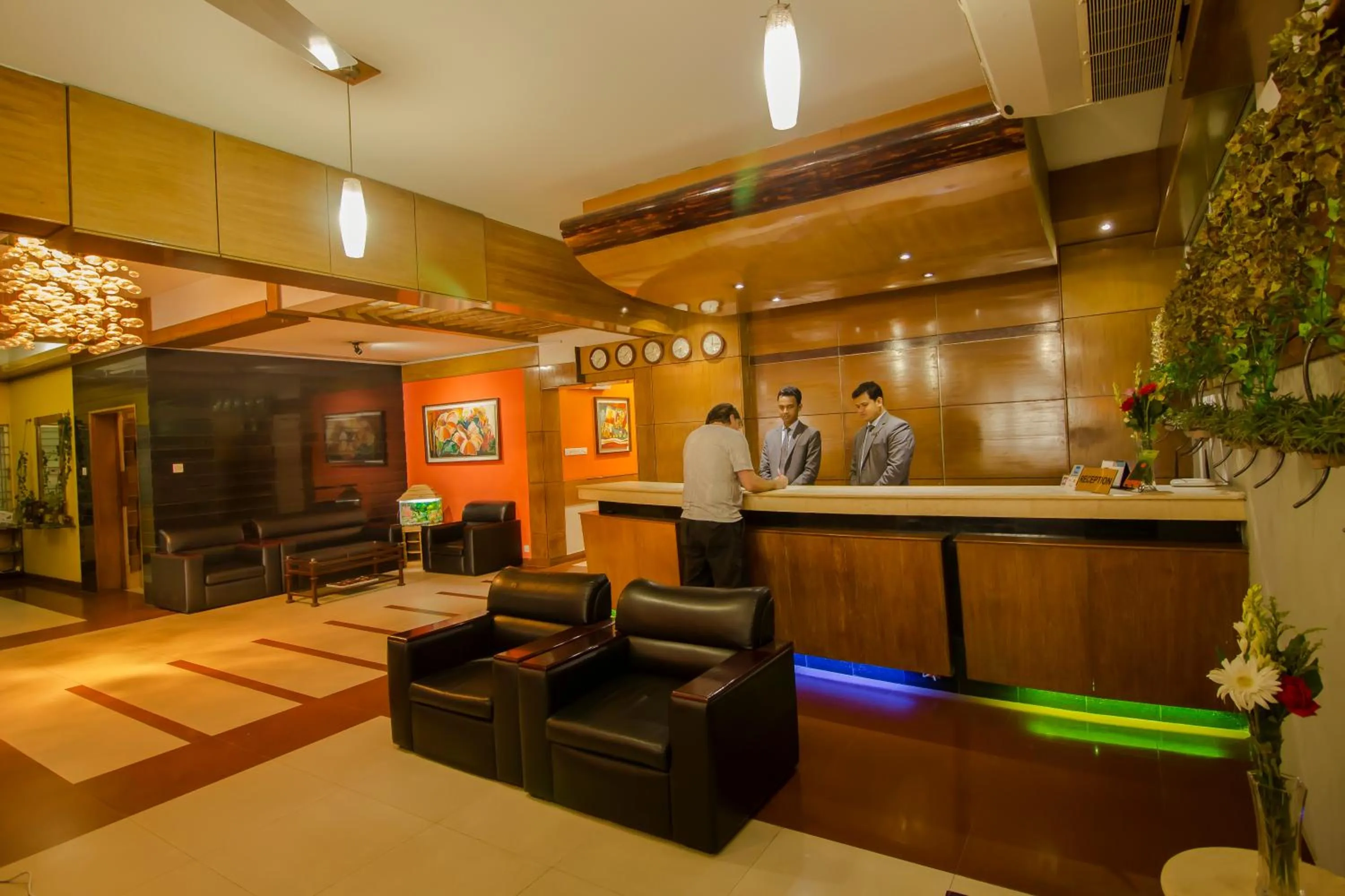 Lobby or reception in Rafflesia Serviced Apartments