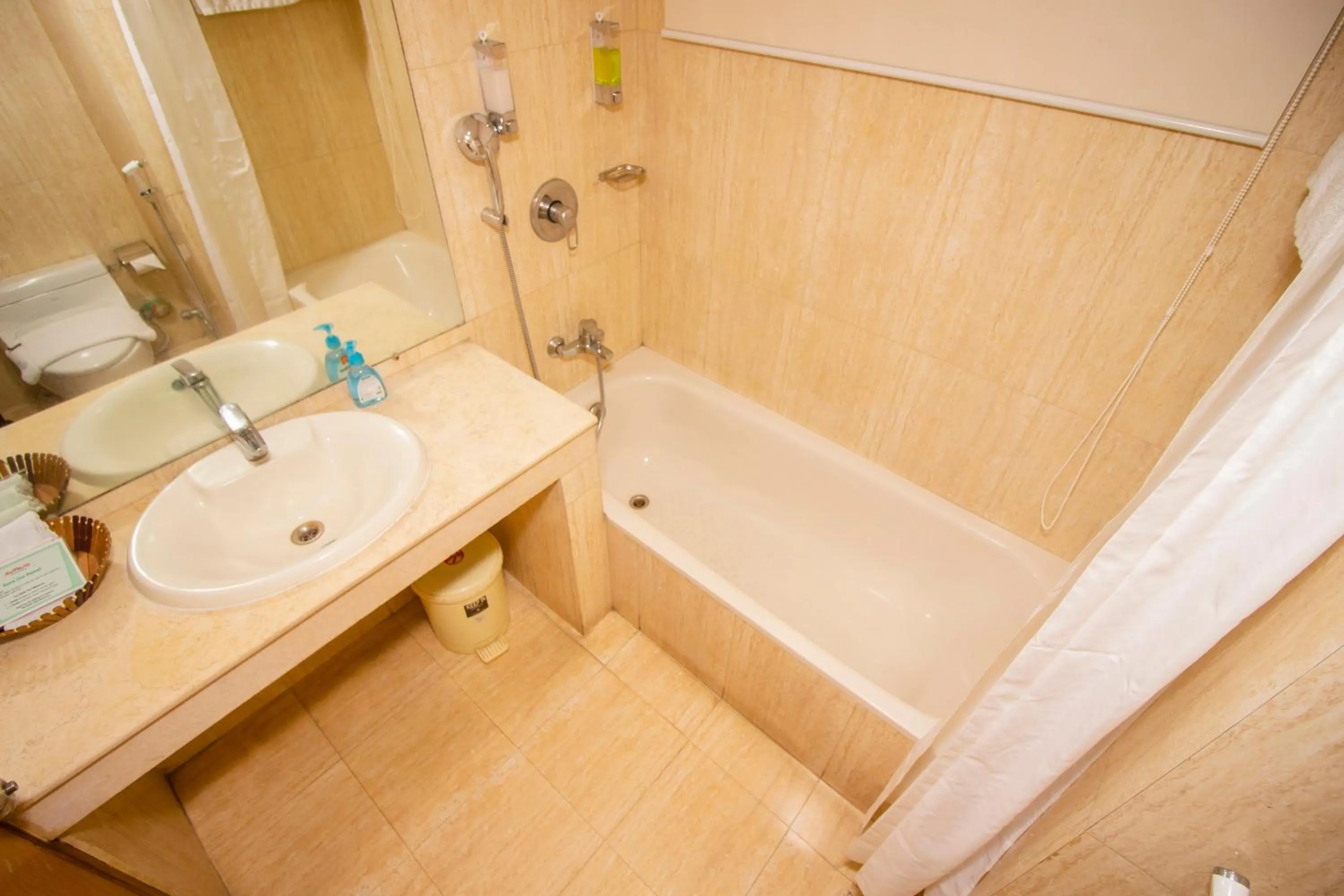 Shower in Rafflesia Serviced Apartments