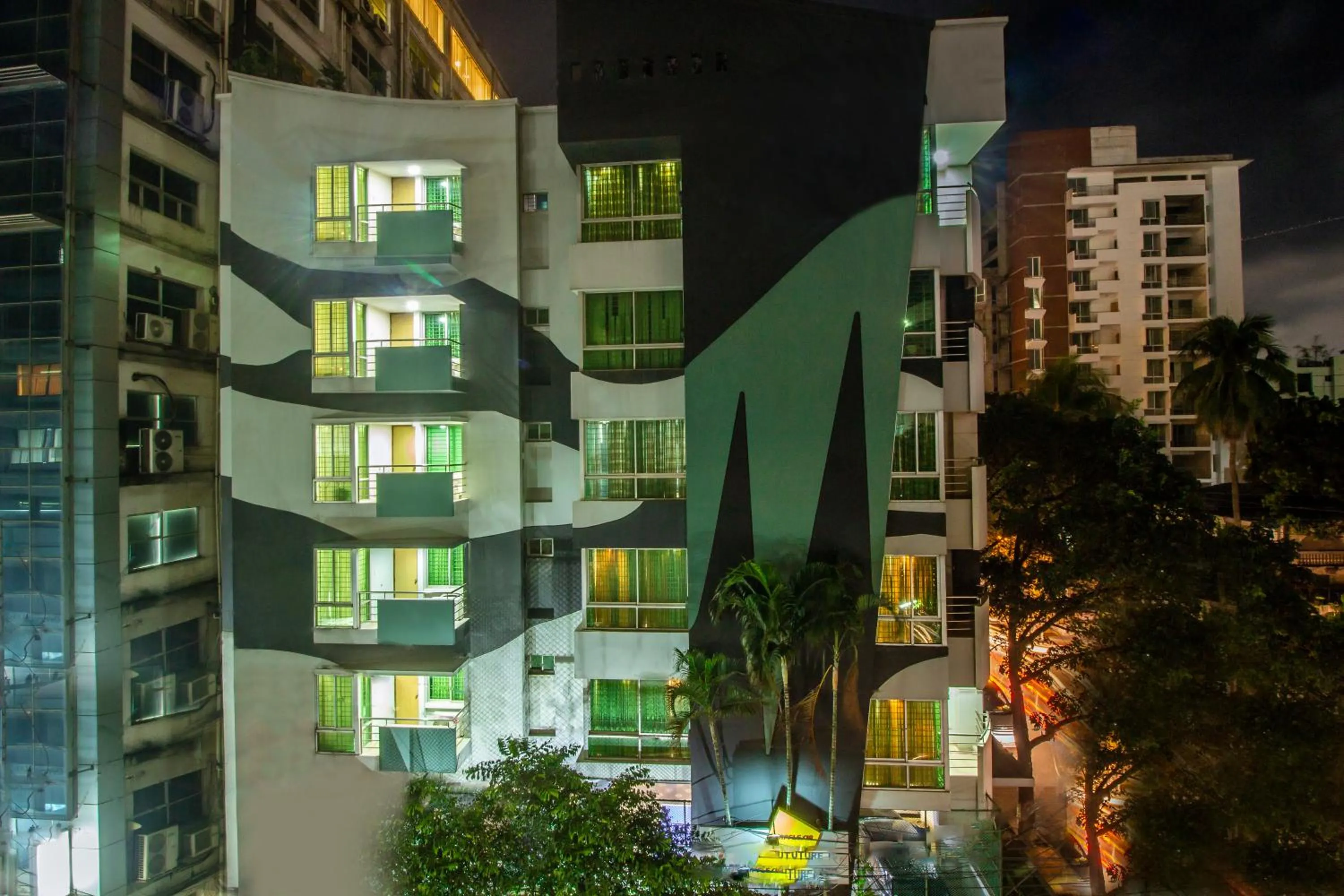 Property building in Rafflesia Serviced Apartments