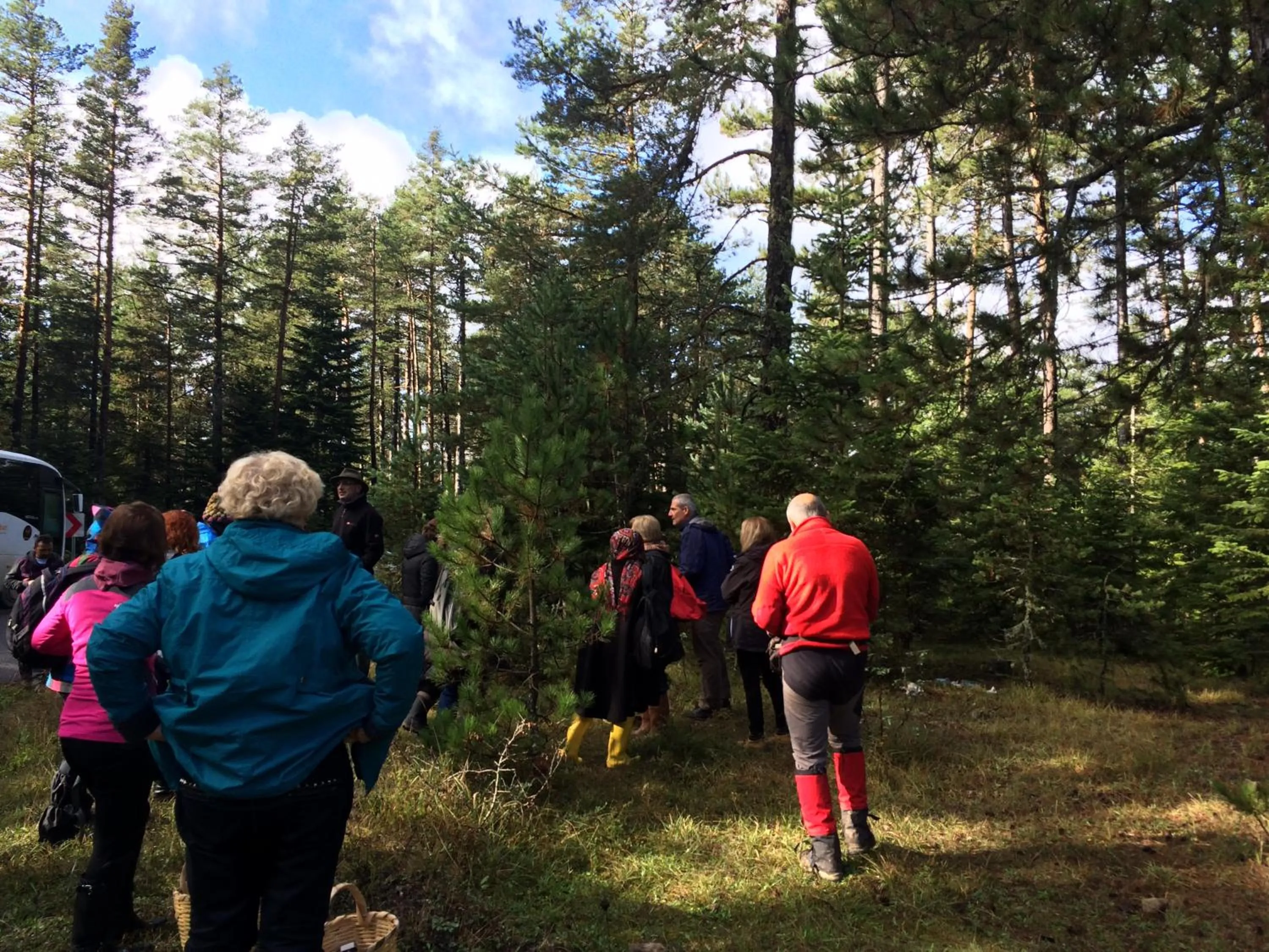 group of guests in Iksir Resort Town