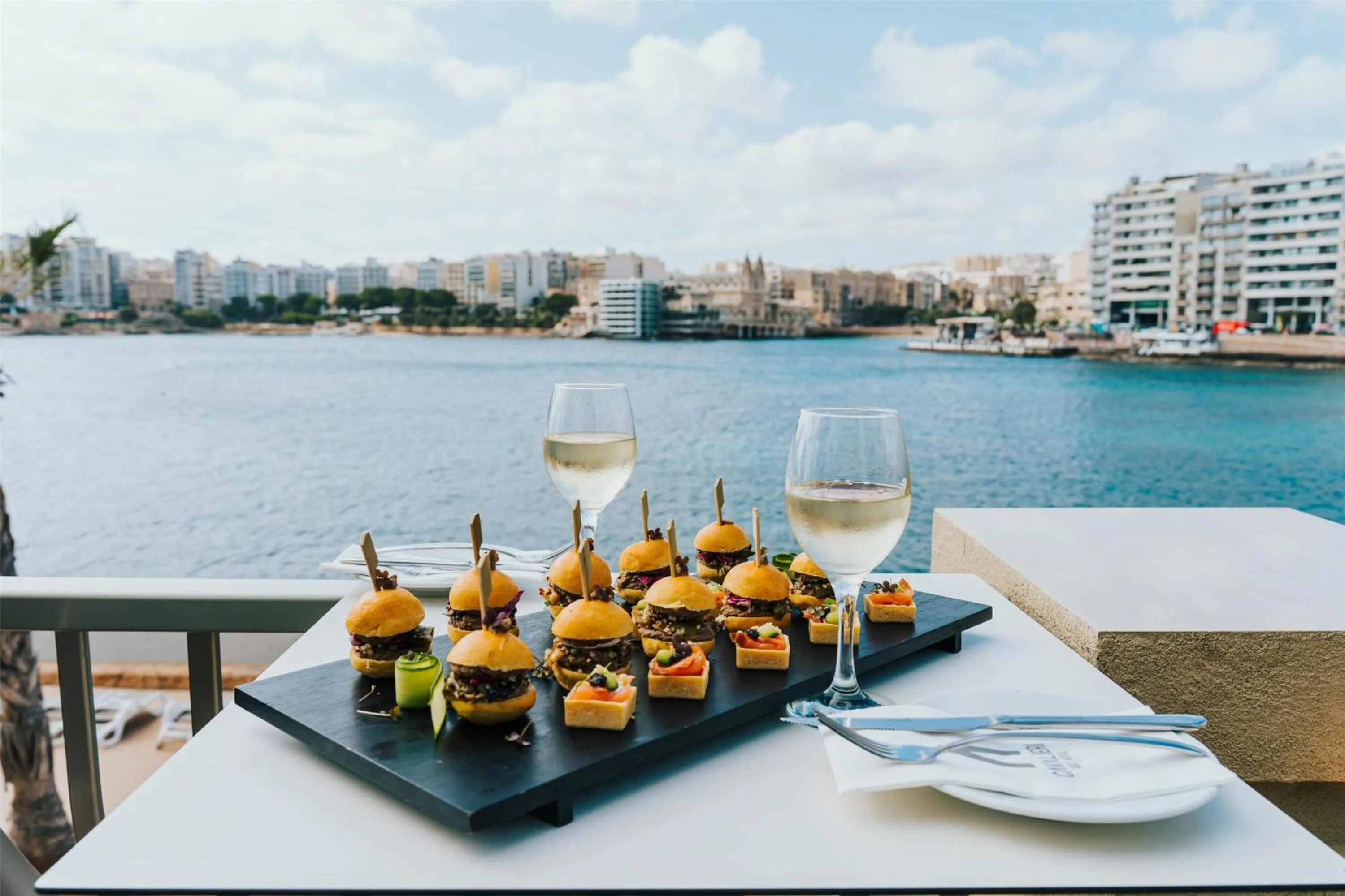 Food and drinks in Cavalieri Hotel Malta, a member of Radisson Individuals