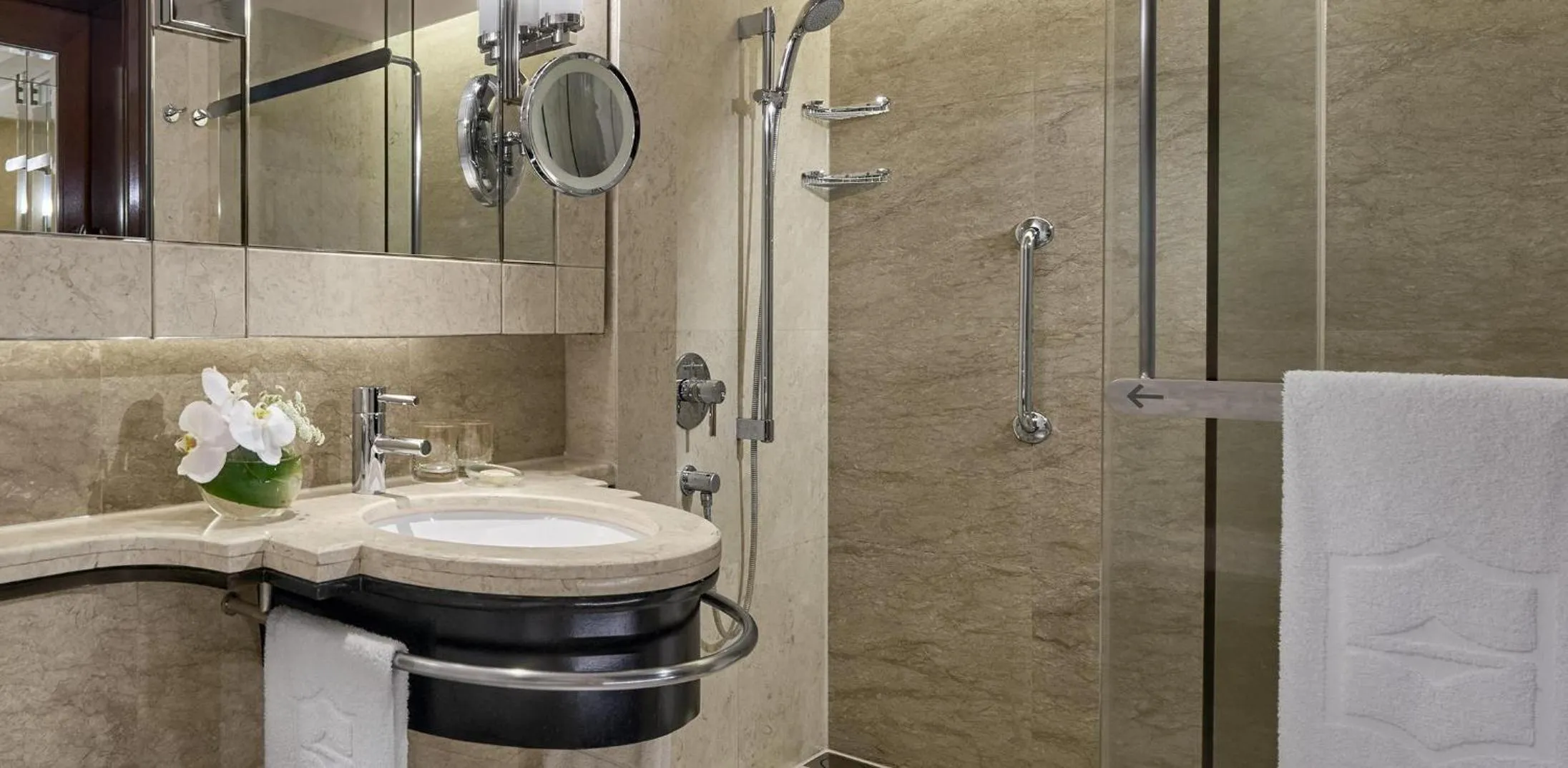 Bathroom in Shangri-La Kuala Lumpur