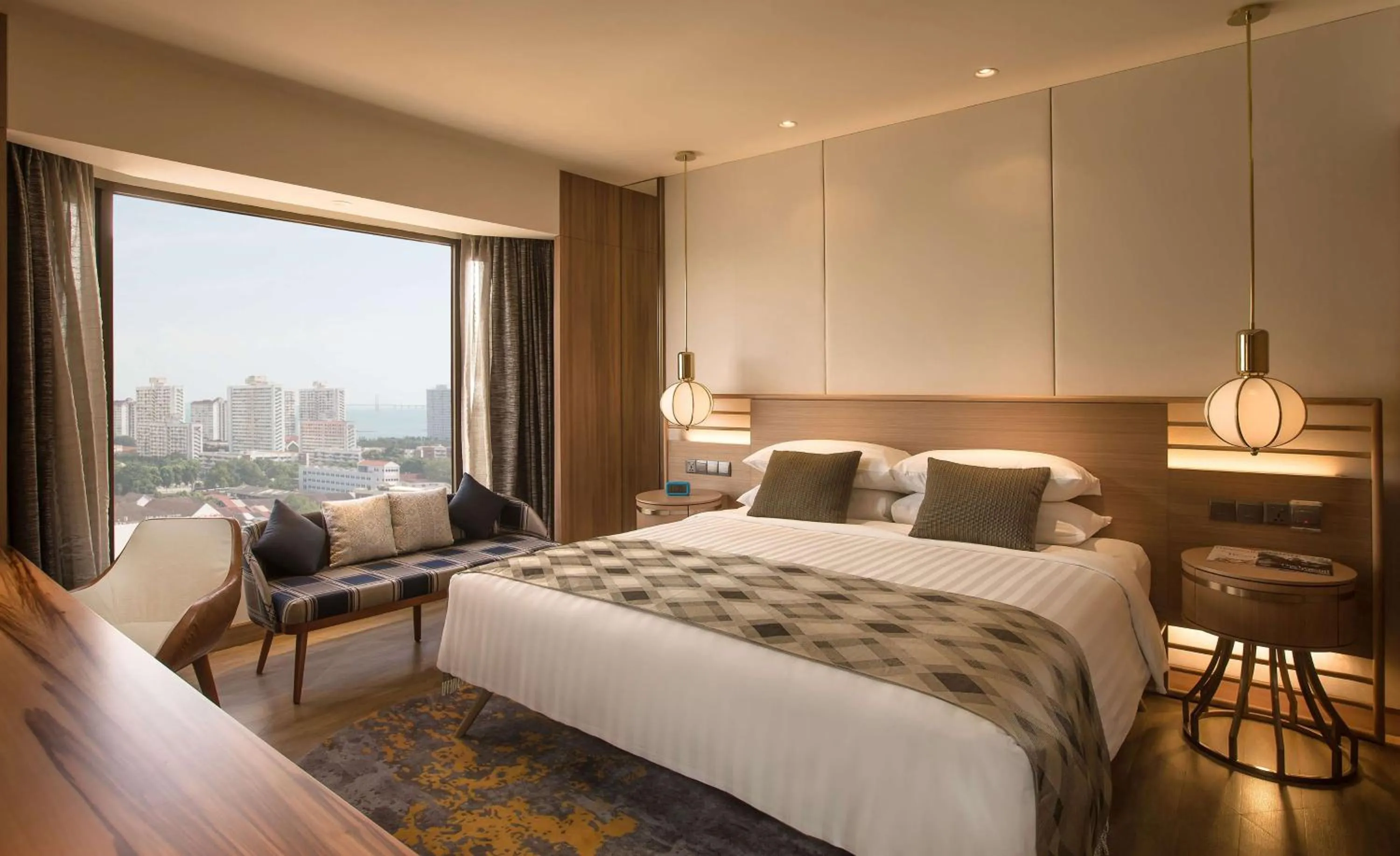 Shower, Bed in JEN Penang Georgetown by Shangri-La