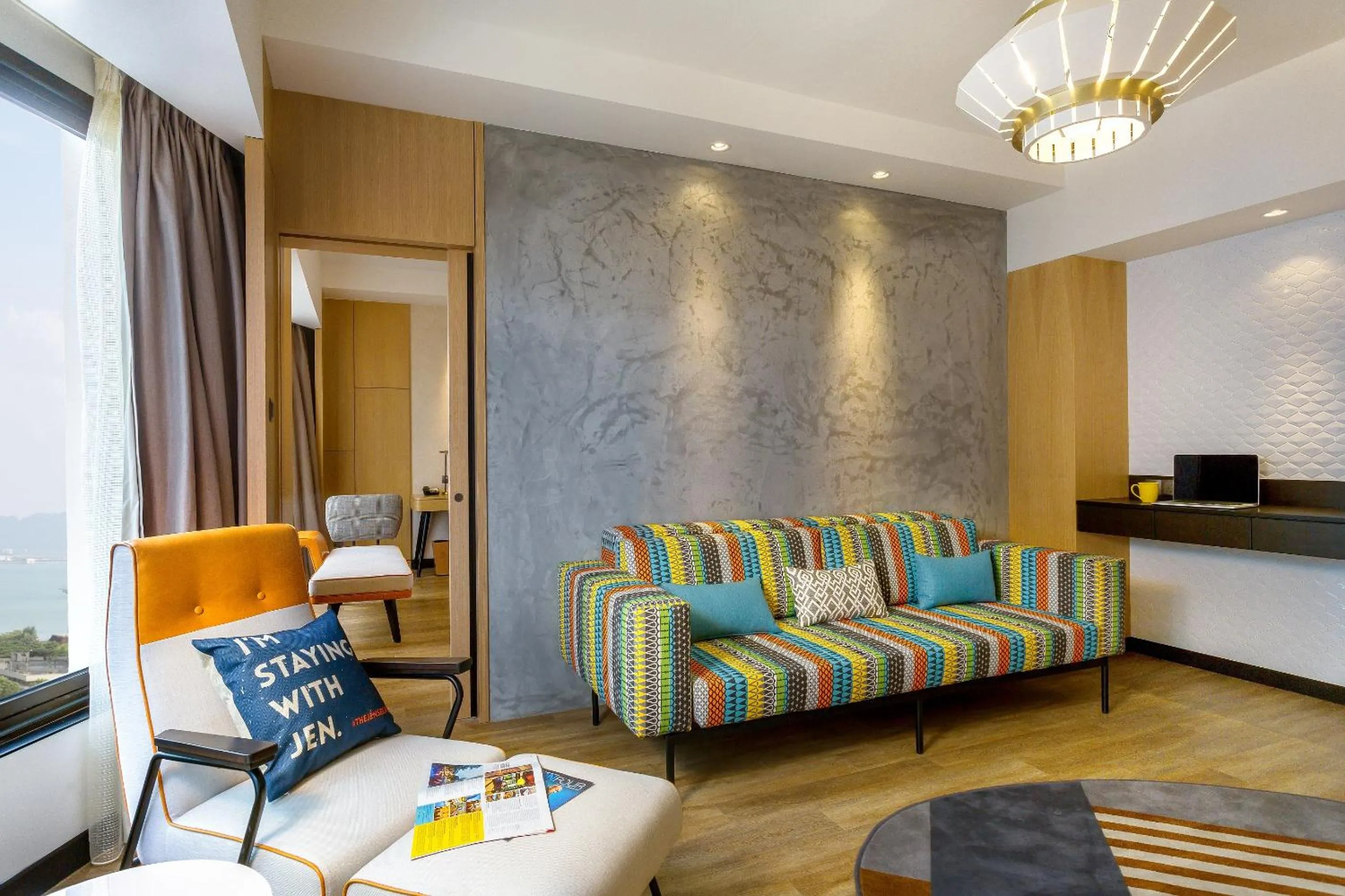 Living room in JEN Penang Georgetown by Shangri-La