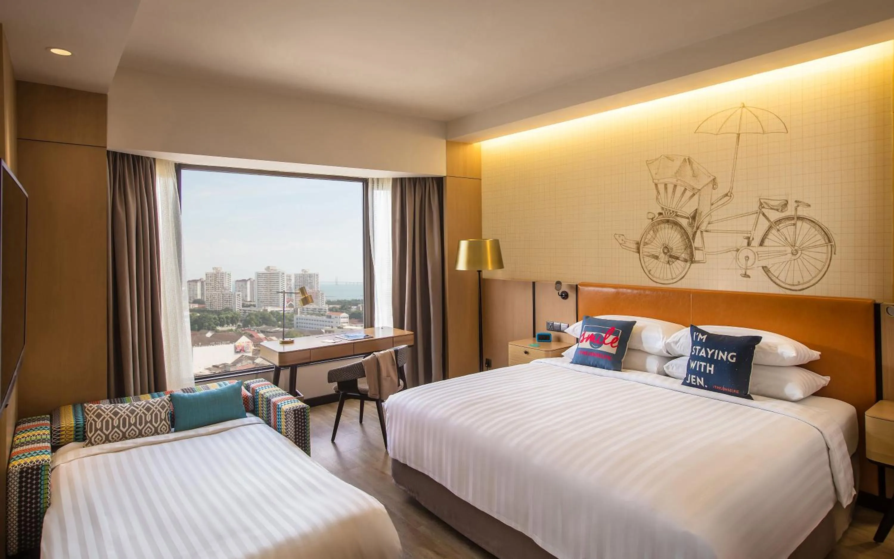 Bedroom, Bed in JEN Penang Georgetown by Shangri-La