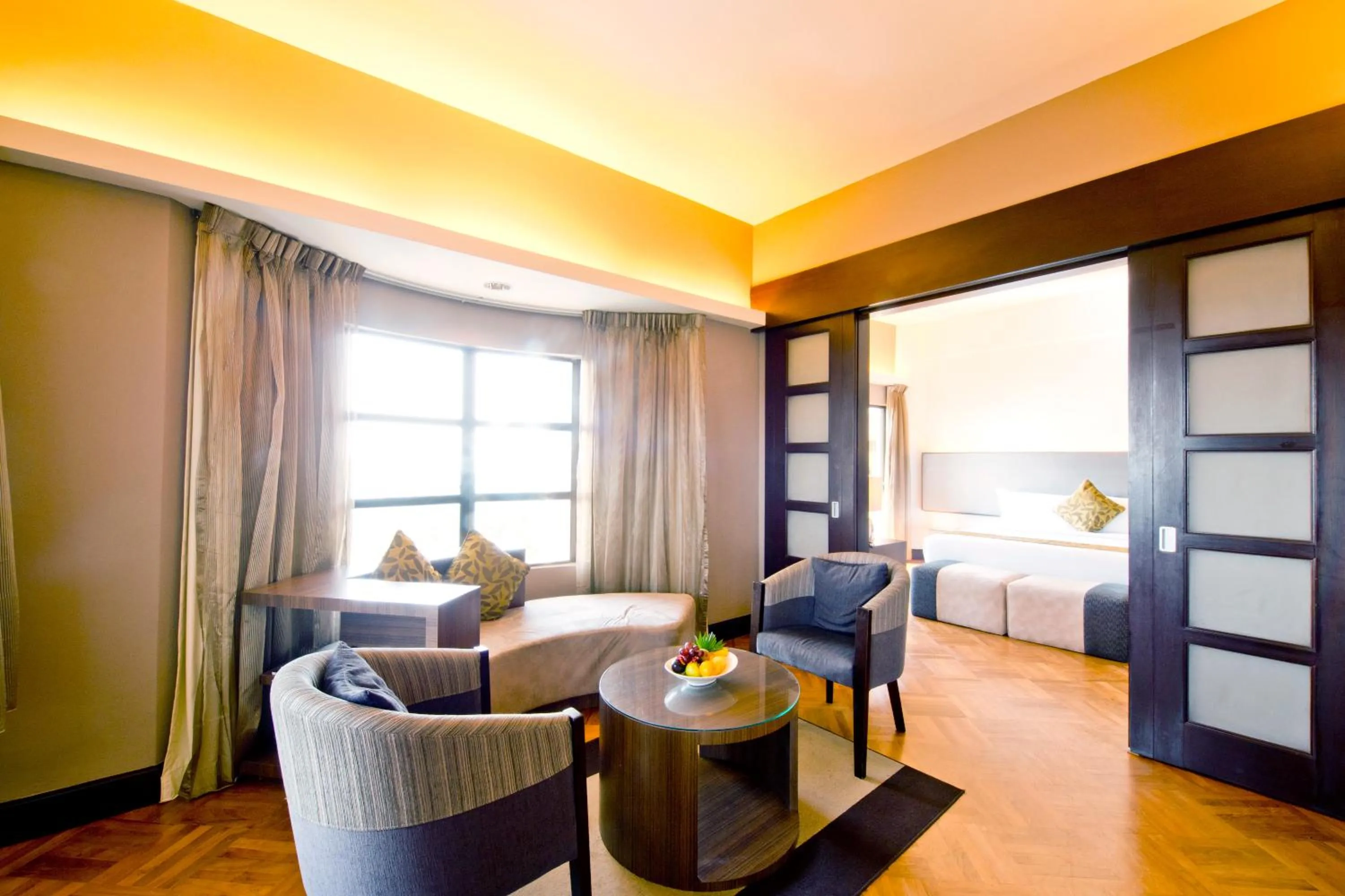 Living room, Bed in Thistle Port Dickson Resort