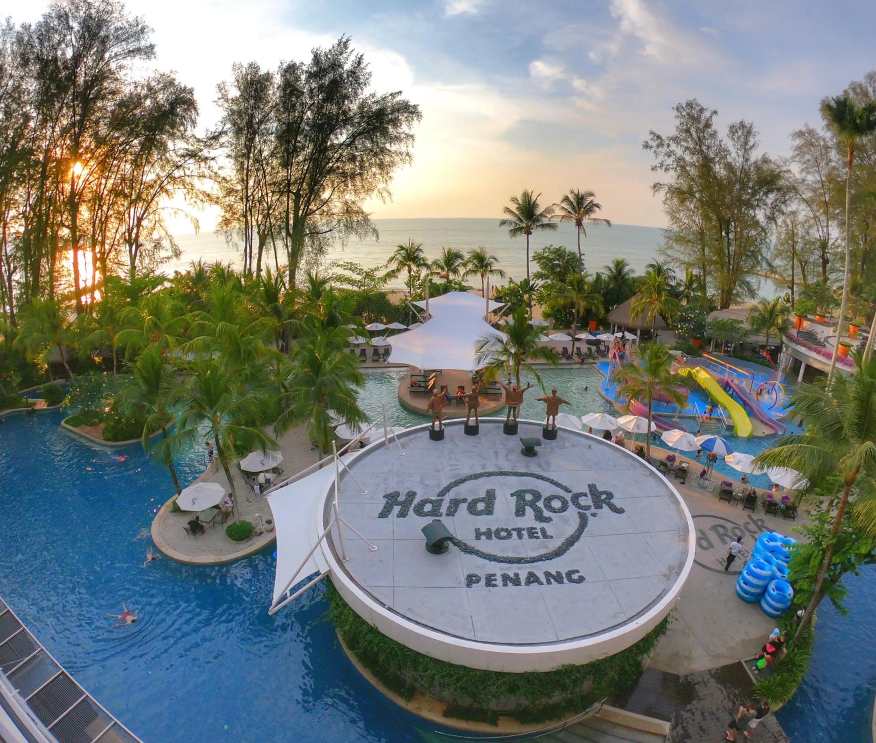 Property building in Hard Rock Hotel Penang