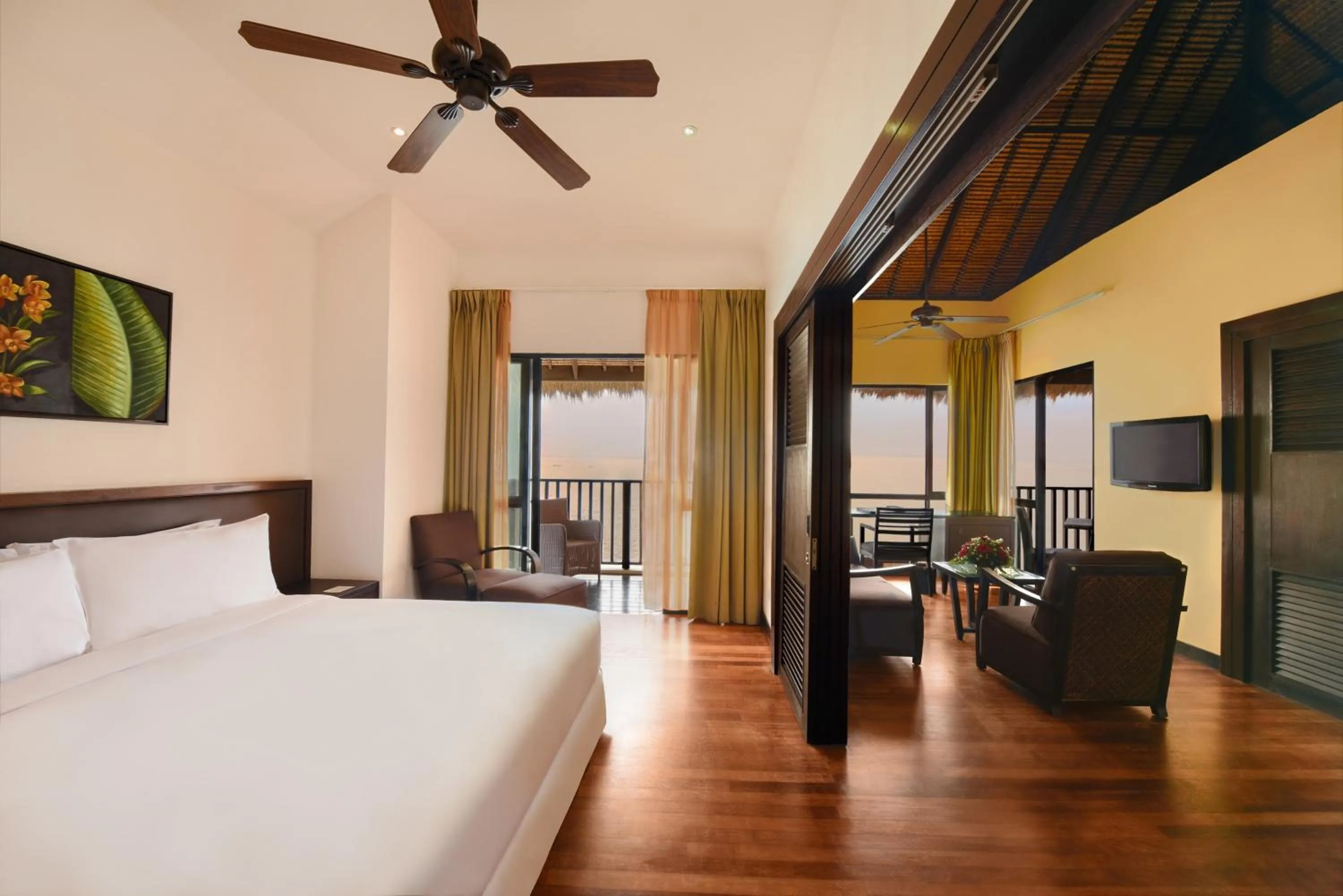 View (from property/room), Bed in Golden Palm Tree Sepang