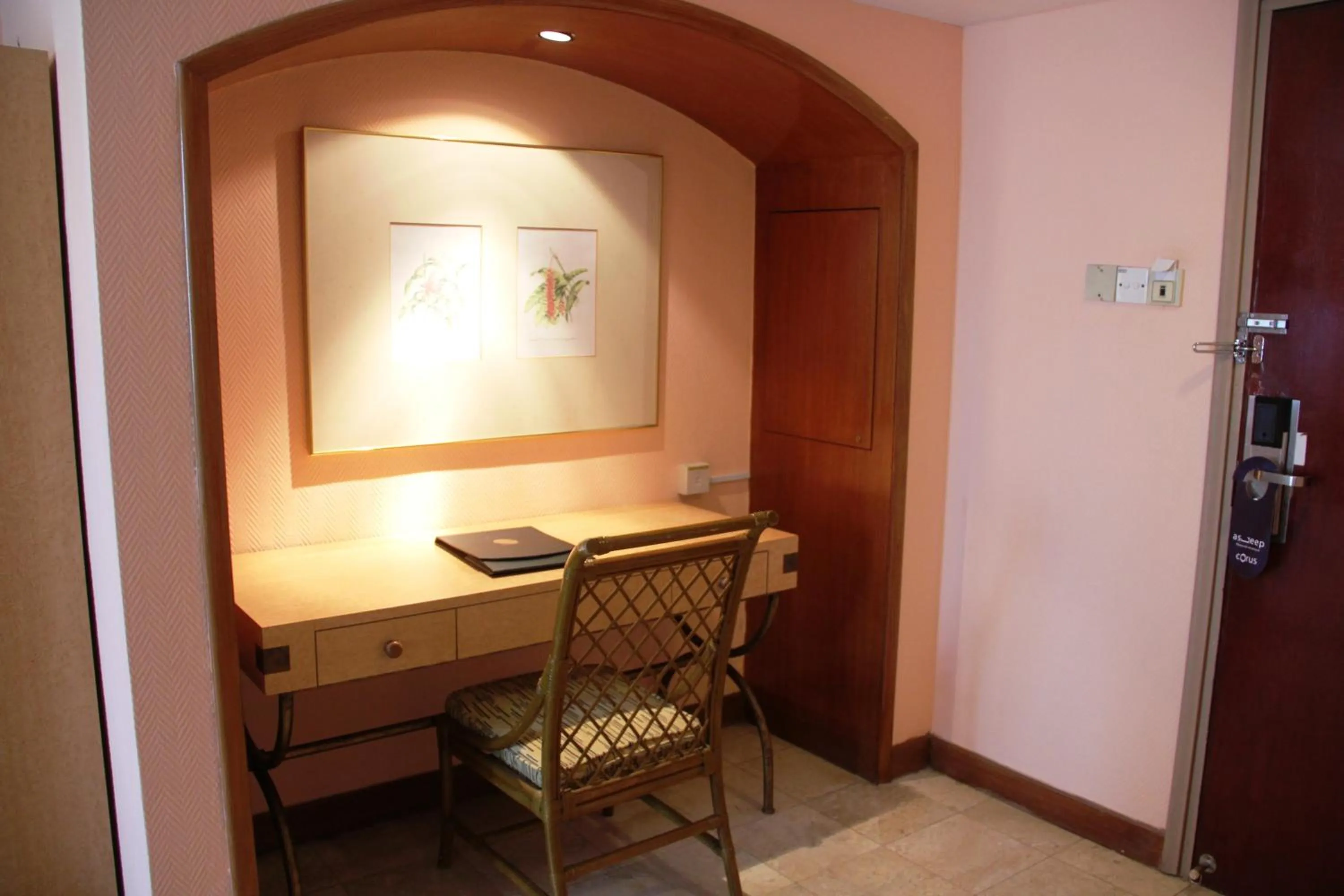 Seating area in Corus Paradise Resort Port Dickson