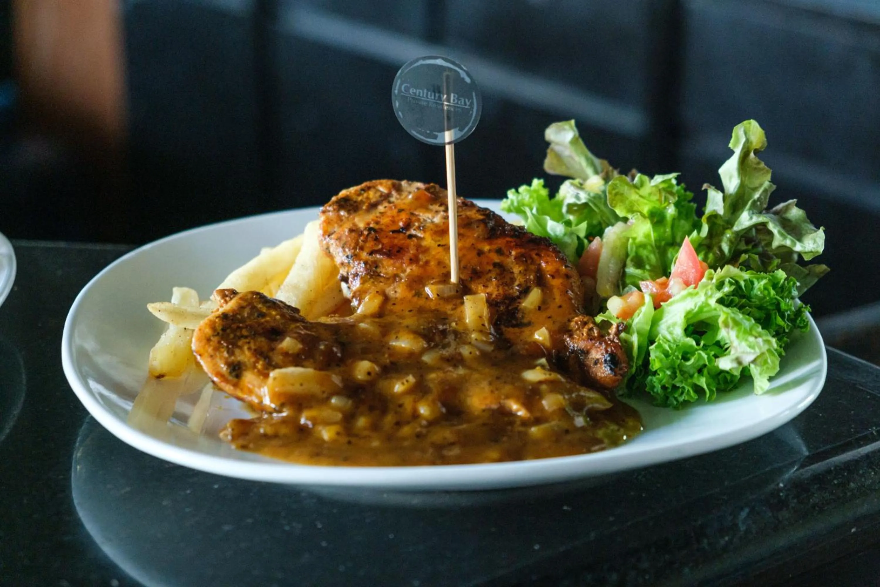 Restaurant/places to eat in Century Bay Private Residences