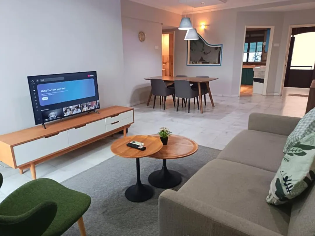 Living room in Century Bay Private Residences