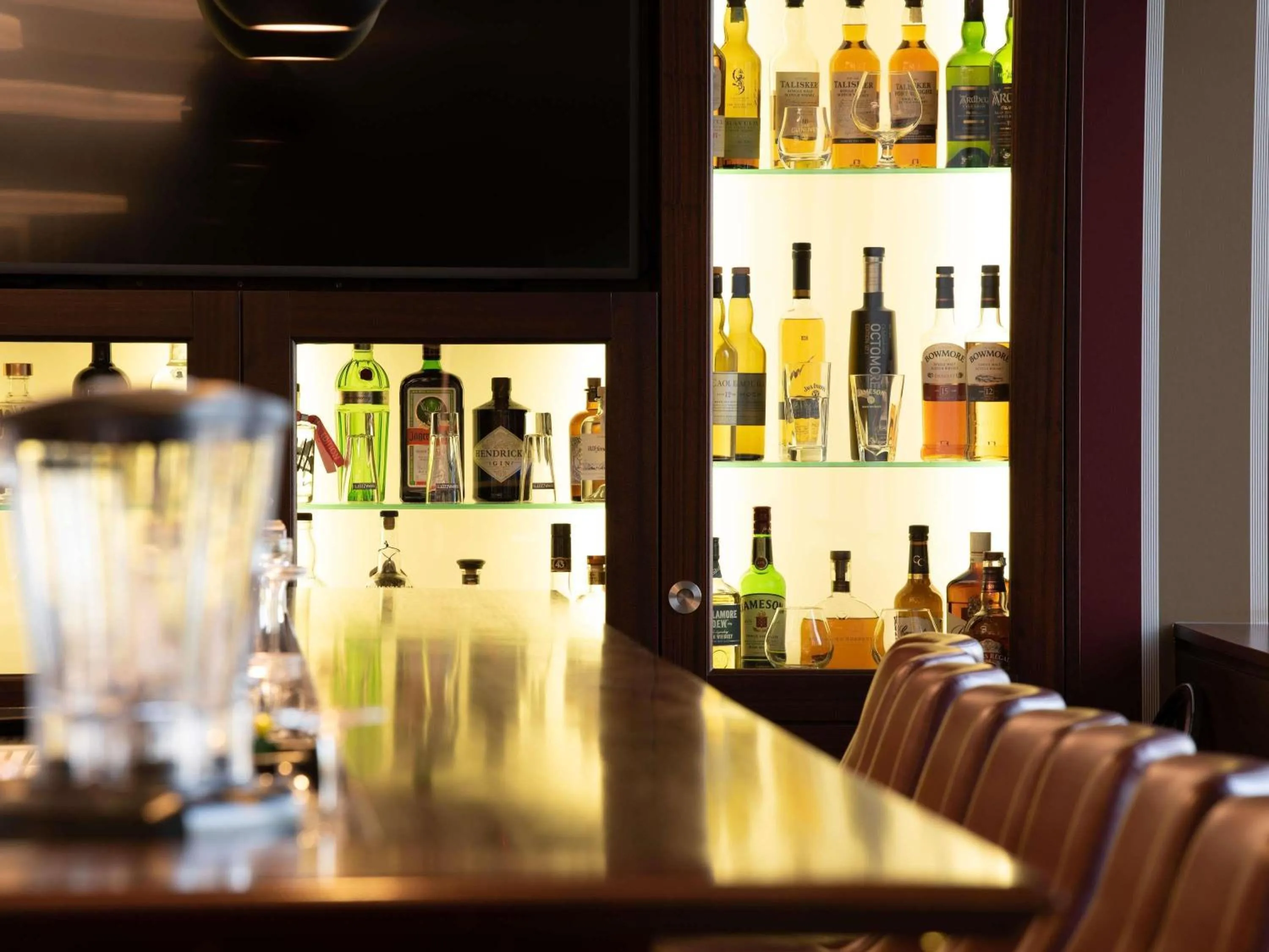 Lounge or bar in Aparthotel Adagio Frankfurt City Messe