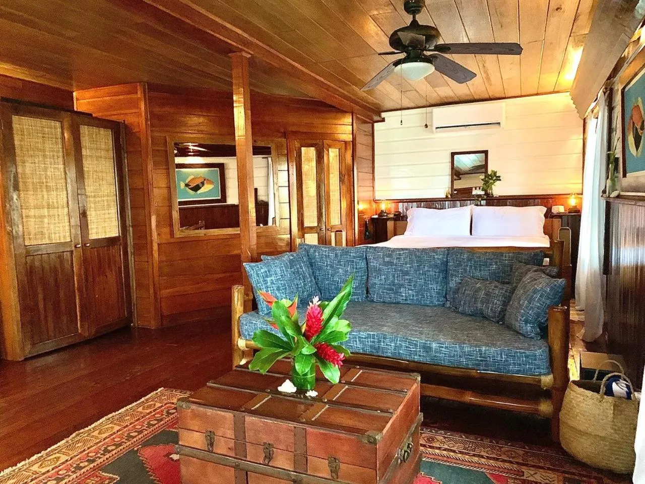 Bed in Casa Acuario Boutique Hotel