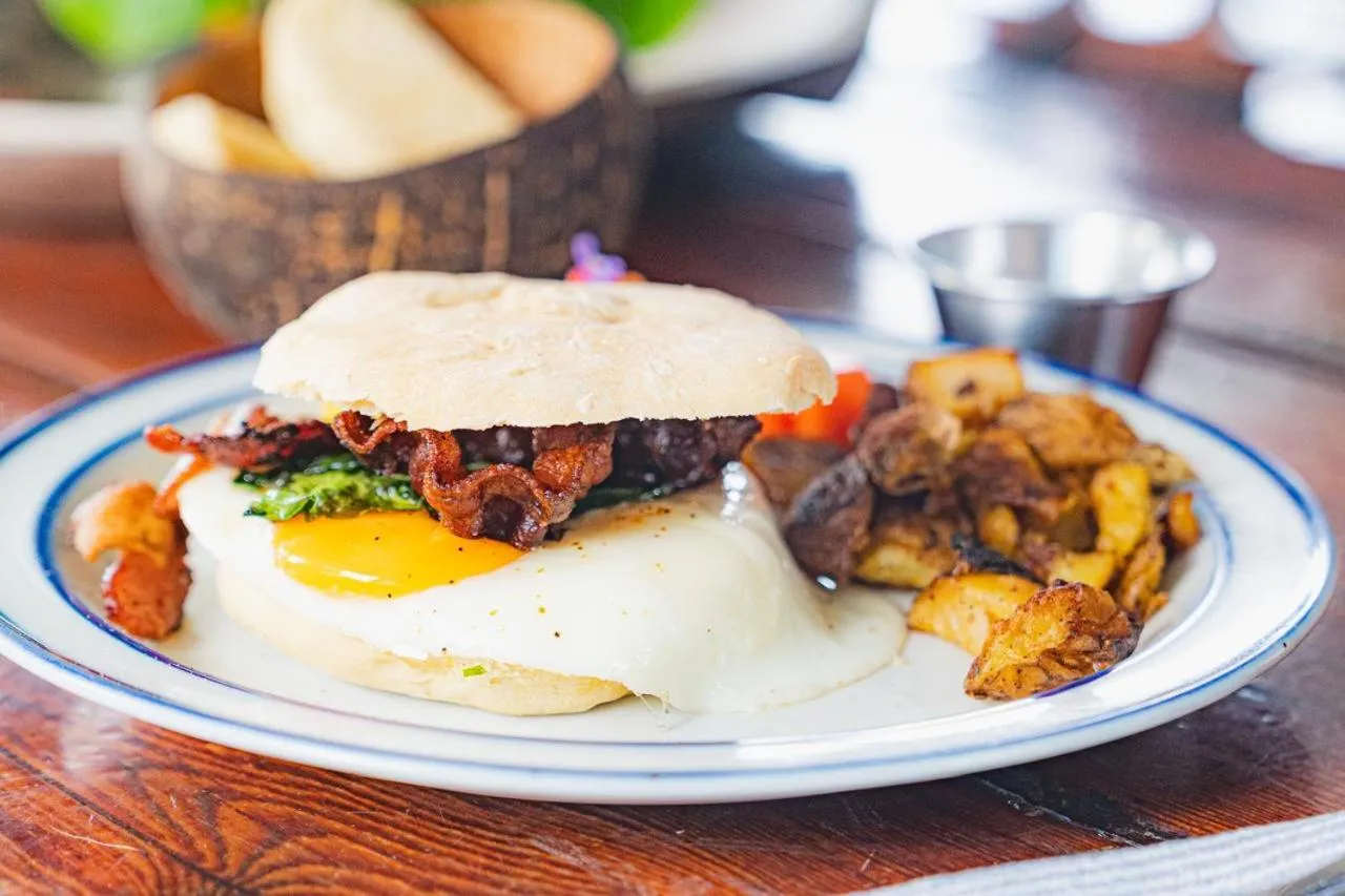 Food close-up in Casa Acuario Boutique Hotel