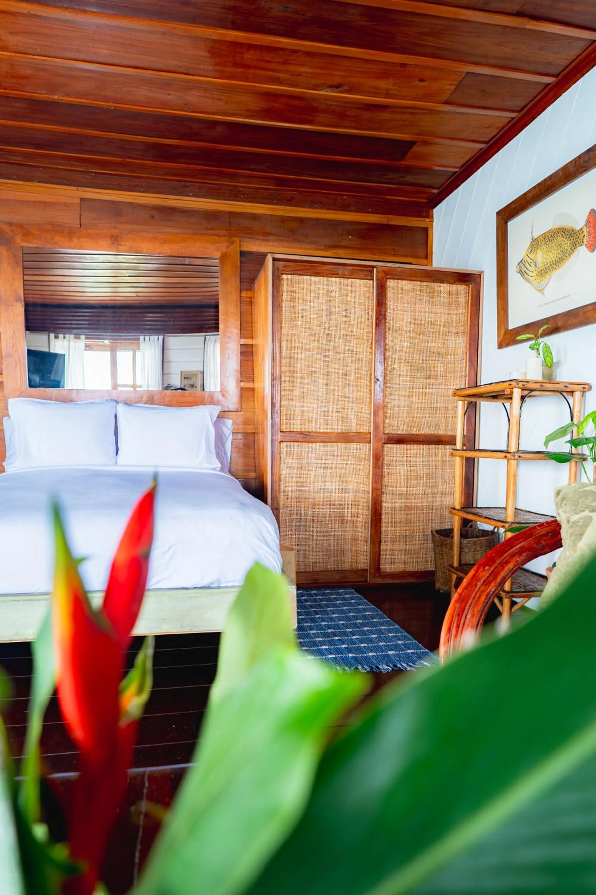 Bed in Casa Acuario Boutique Hotel