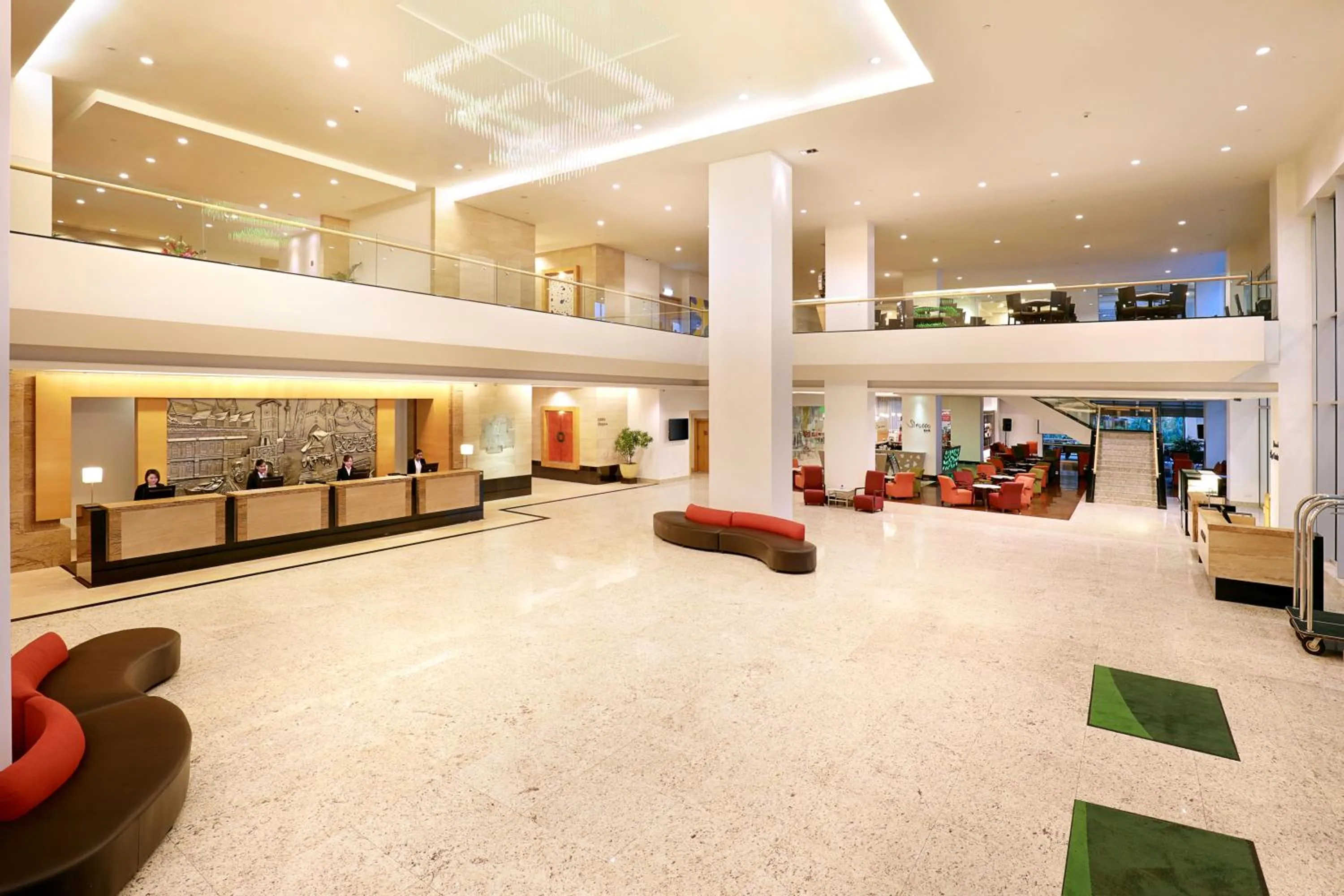 Lobby or reception in Holiday Inn Melaka by IHG