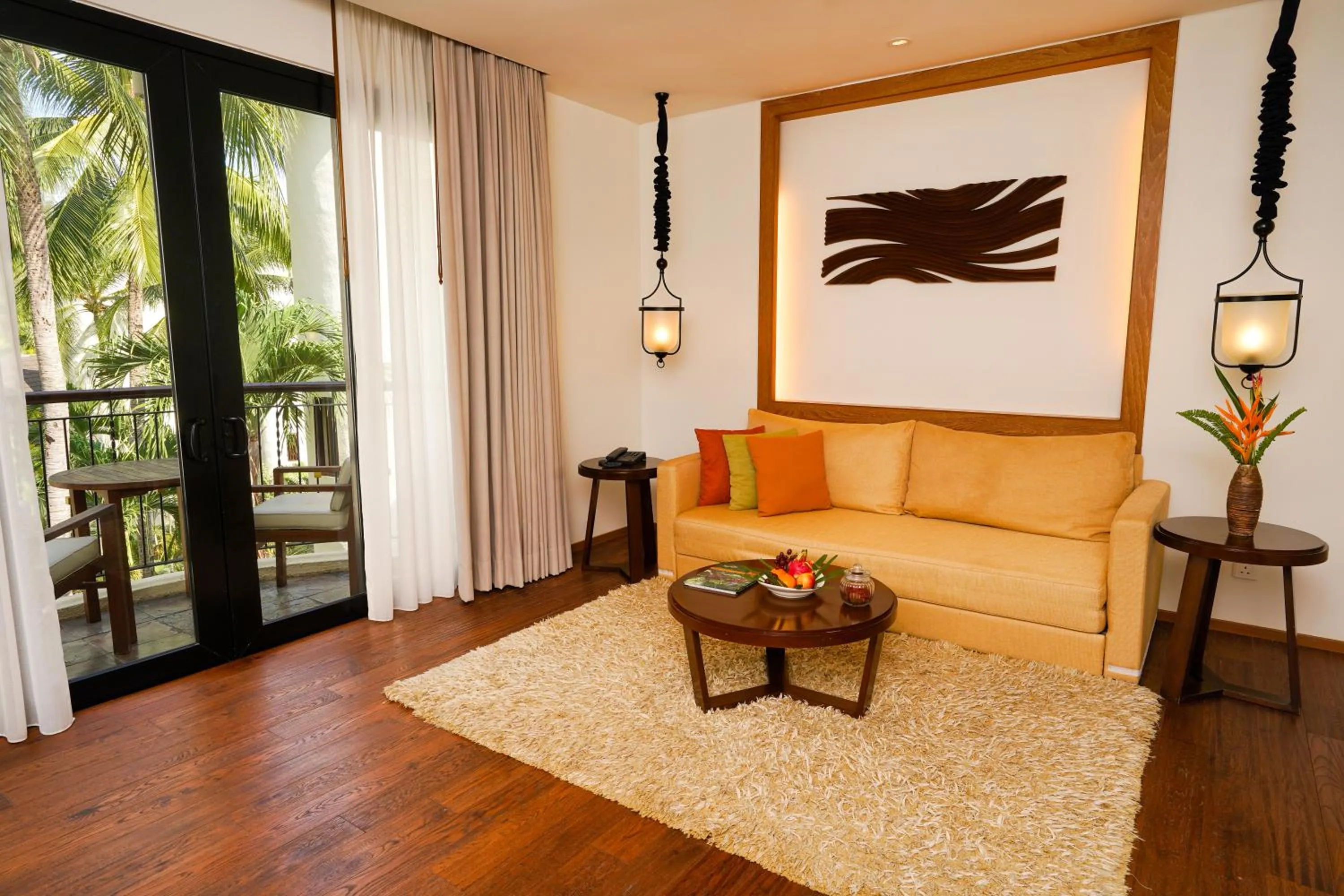 Living room in Tanjung Rhu Resort