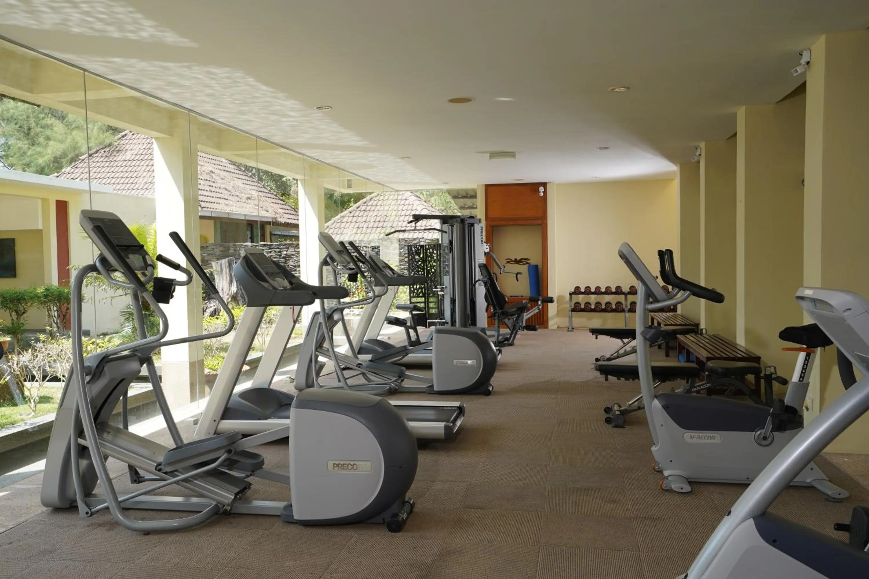 Fitness centre/facilities in Tanjung Rhu Resort