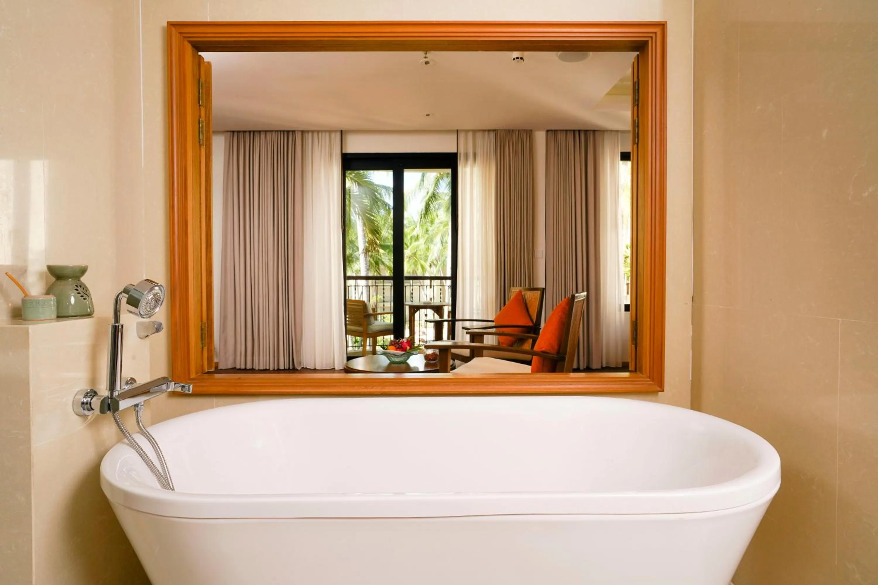 Garden view in Tanjung Rhu Resort