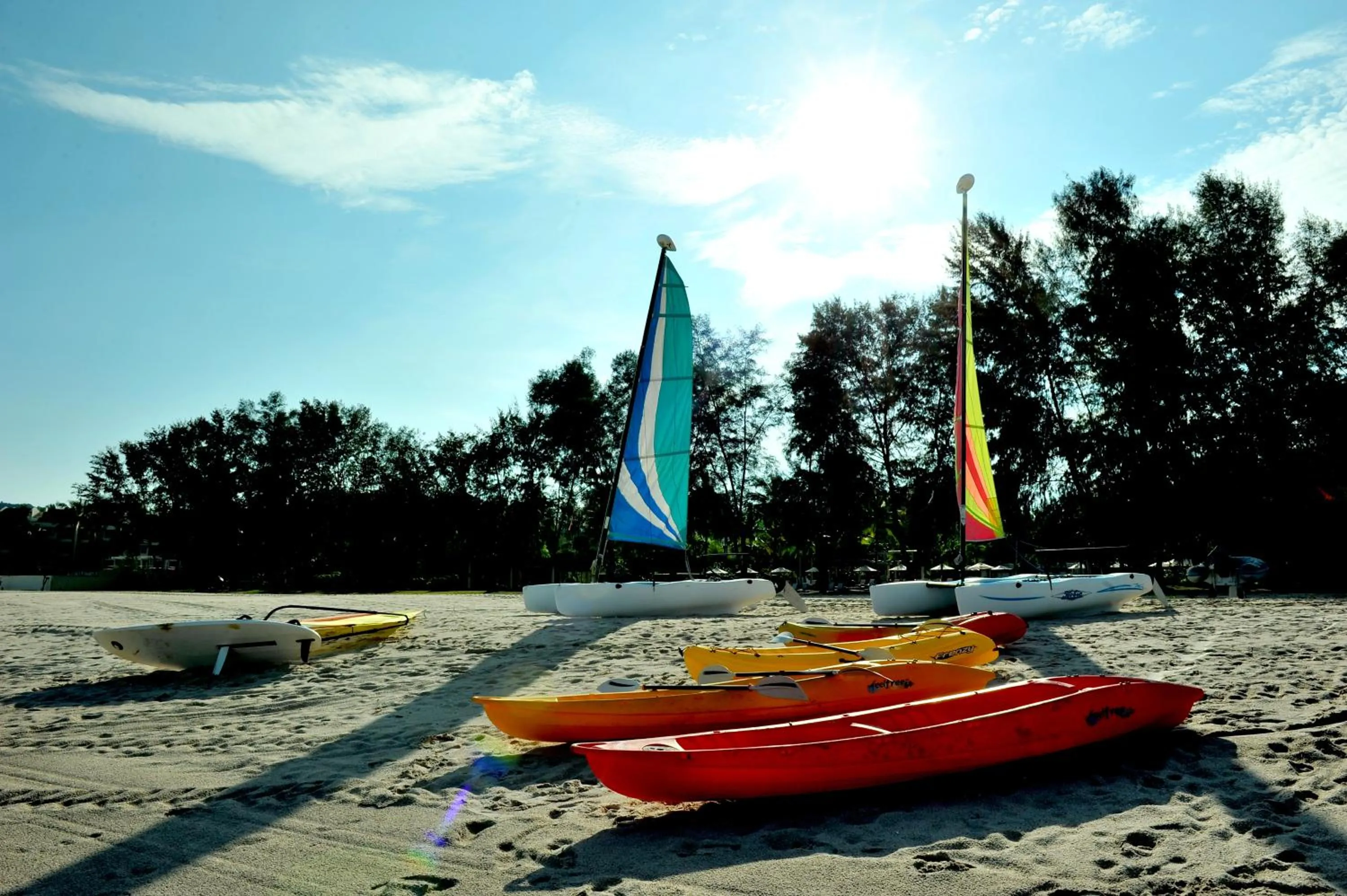 Beach in Tanjung Rhu Resort