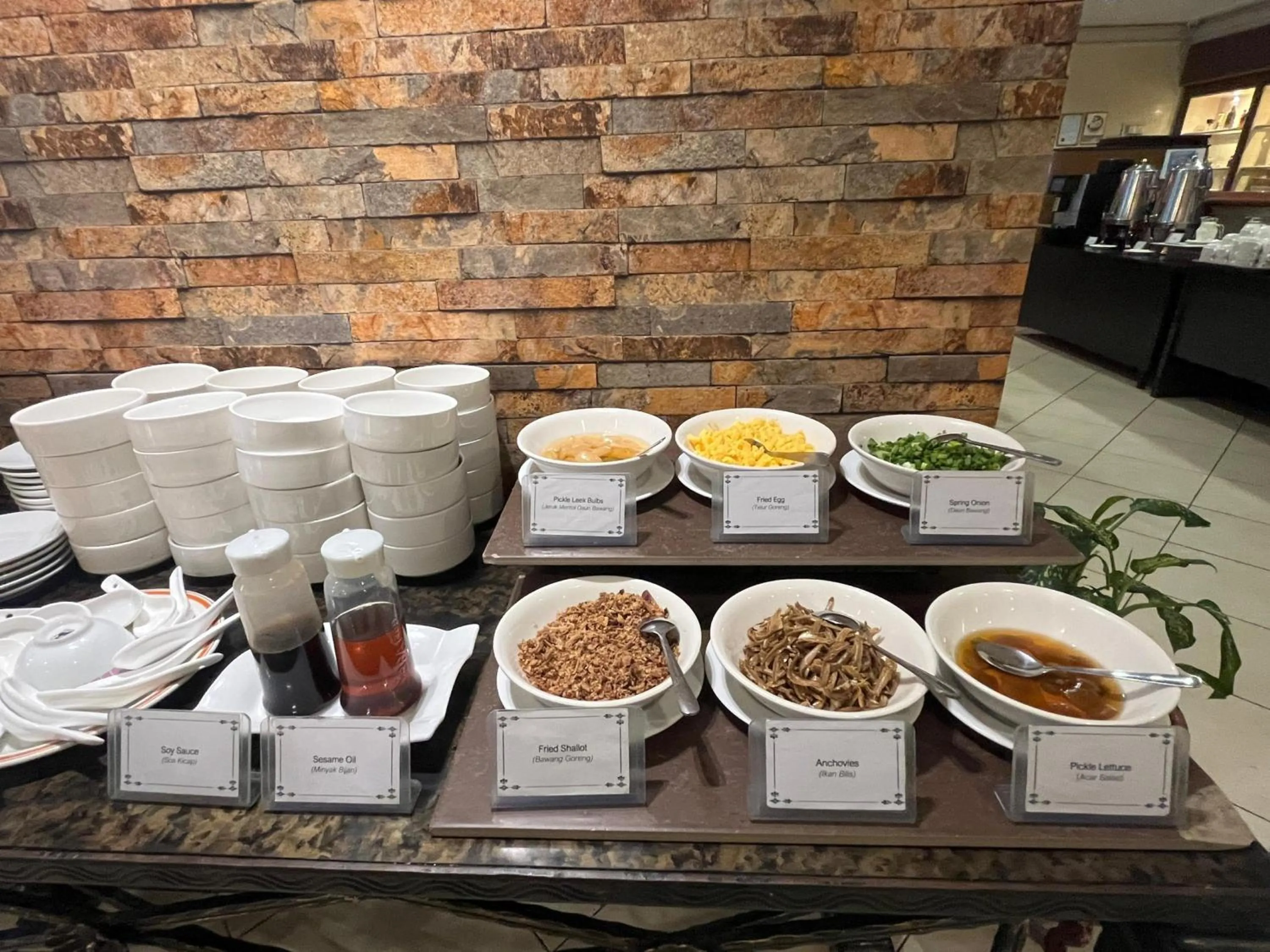 Food and drinks in Hotel Shangri-la Kota Kinabalu