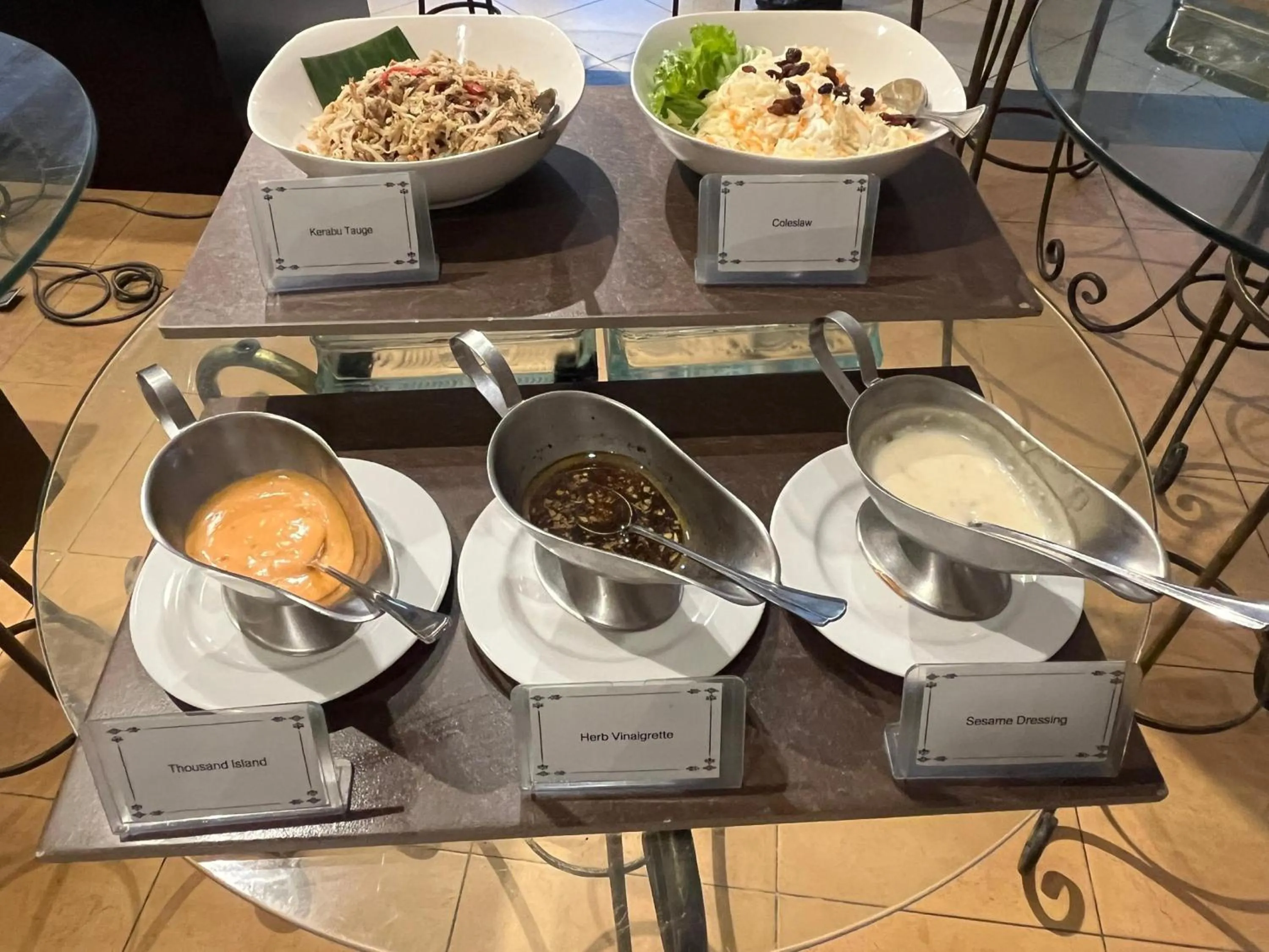 Food and drinks in Hotel Shangri-la Kota Kinabalu