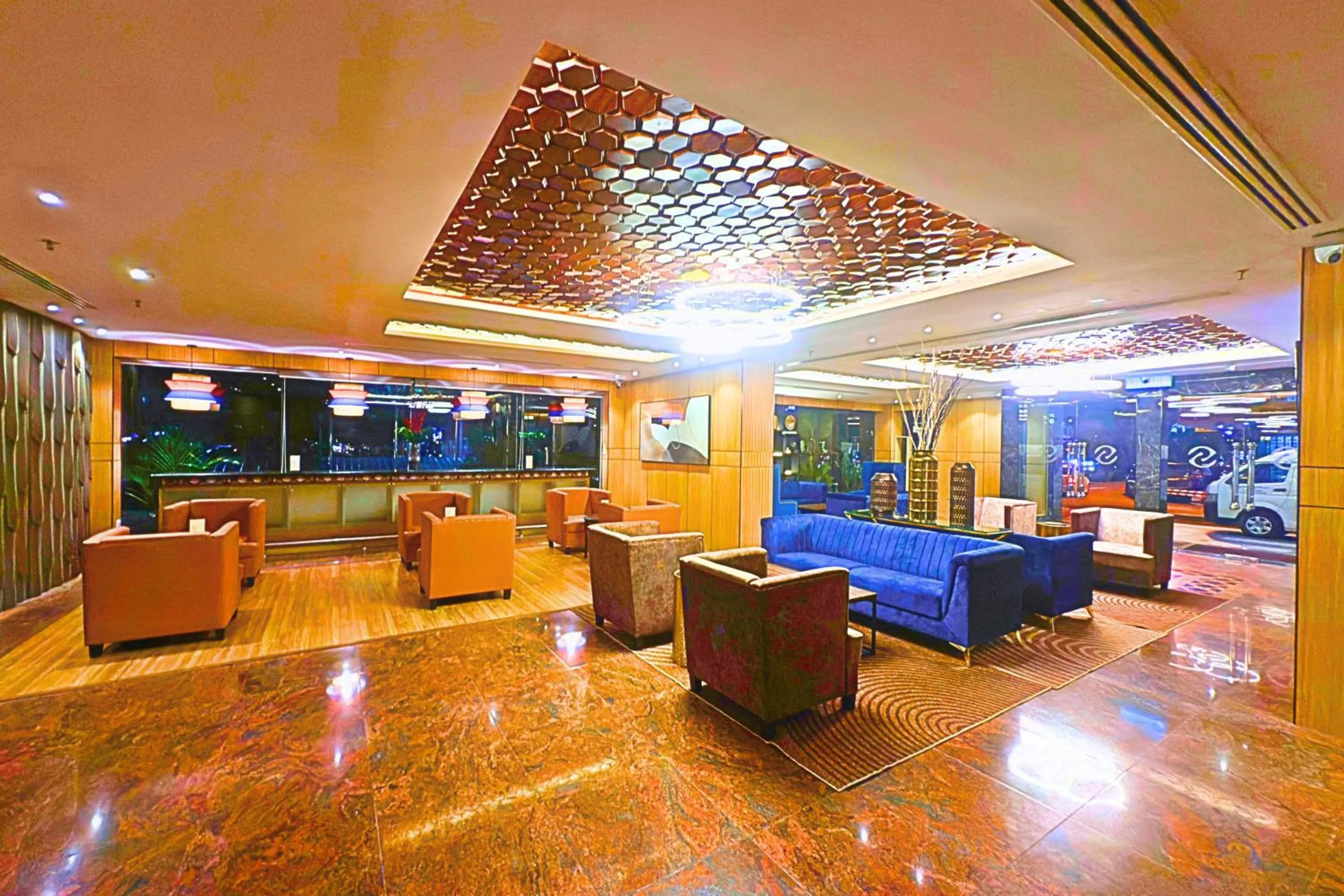 Lobby or reception in Hotel Shangri-la Kota Kinabalu